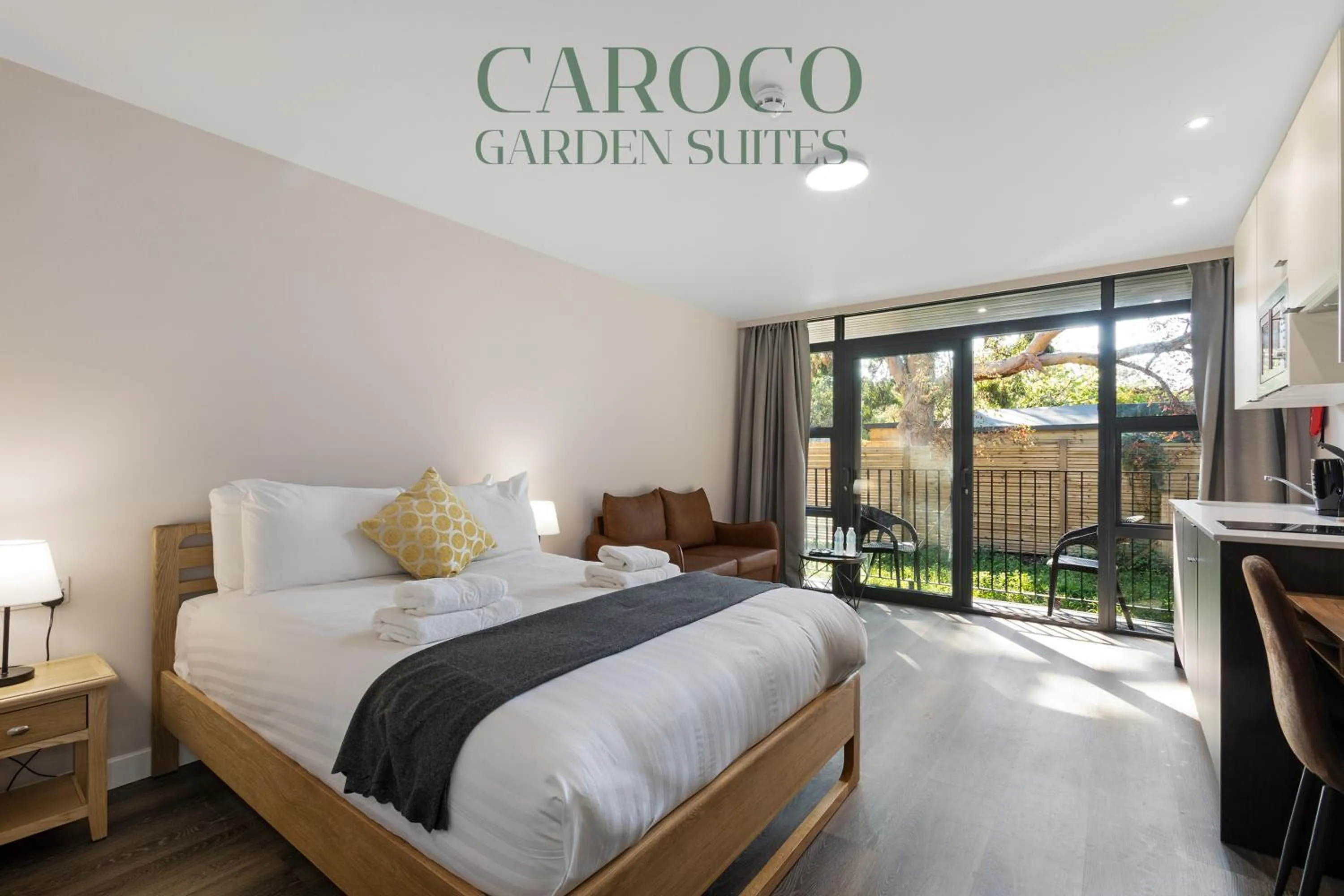 Bed in Westciti Caroco Aparthotel