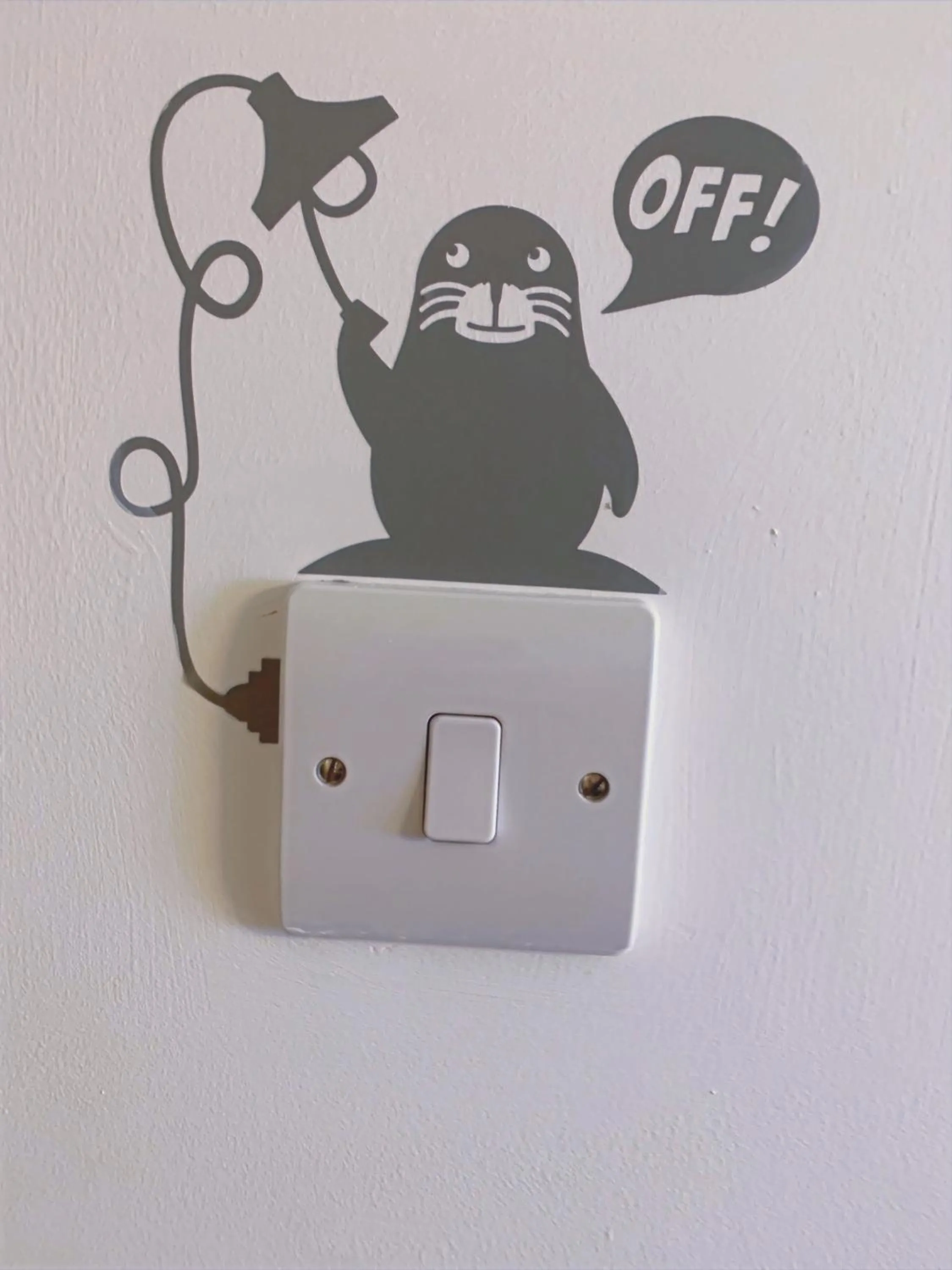 Decorative detail in Porth Beach Hotel