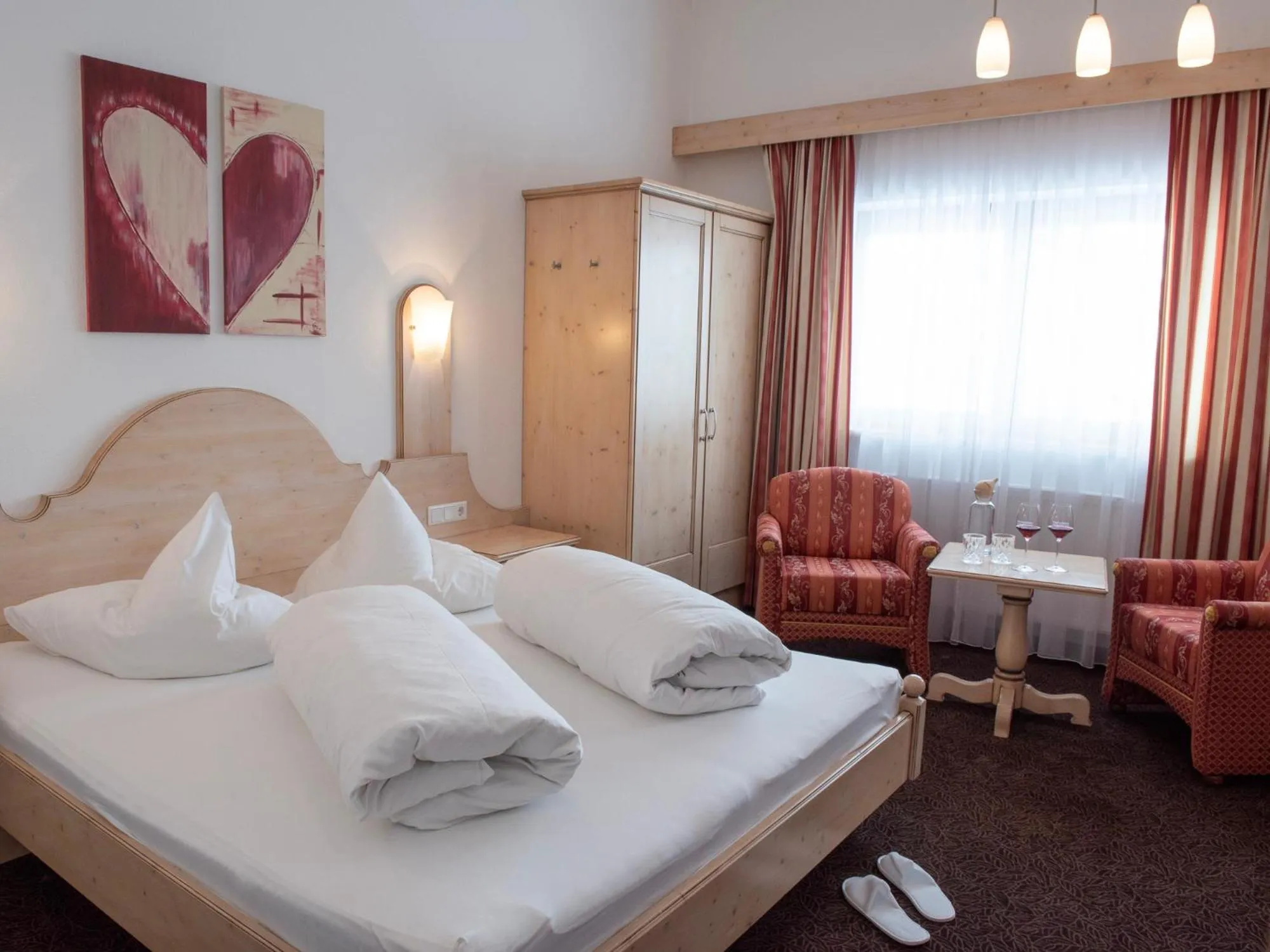 Bedroom, Bed in Glanzer Homes Hochsölden