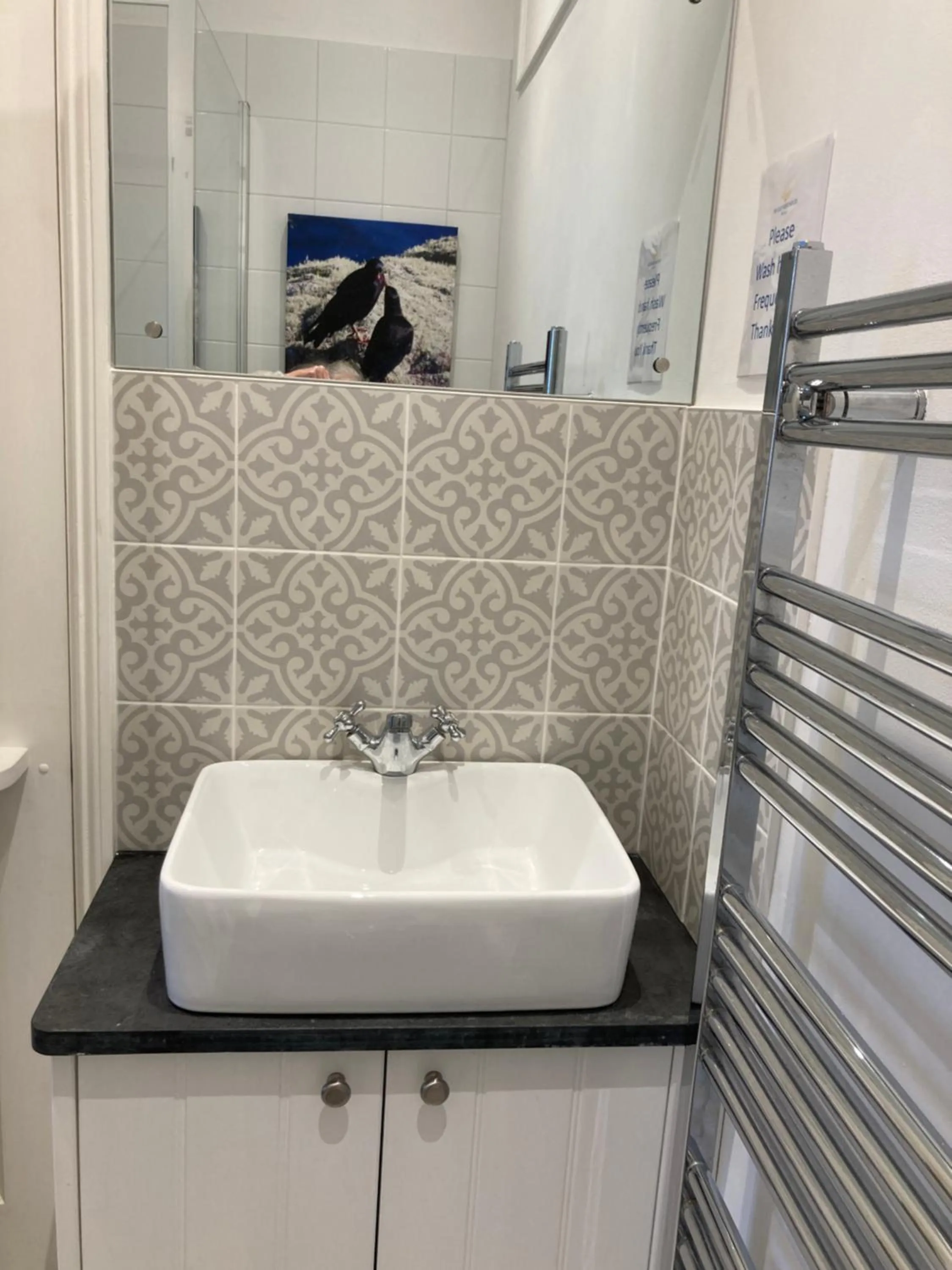 Bathroom in The Old Post House B&B