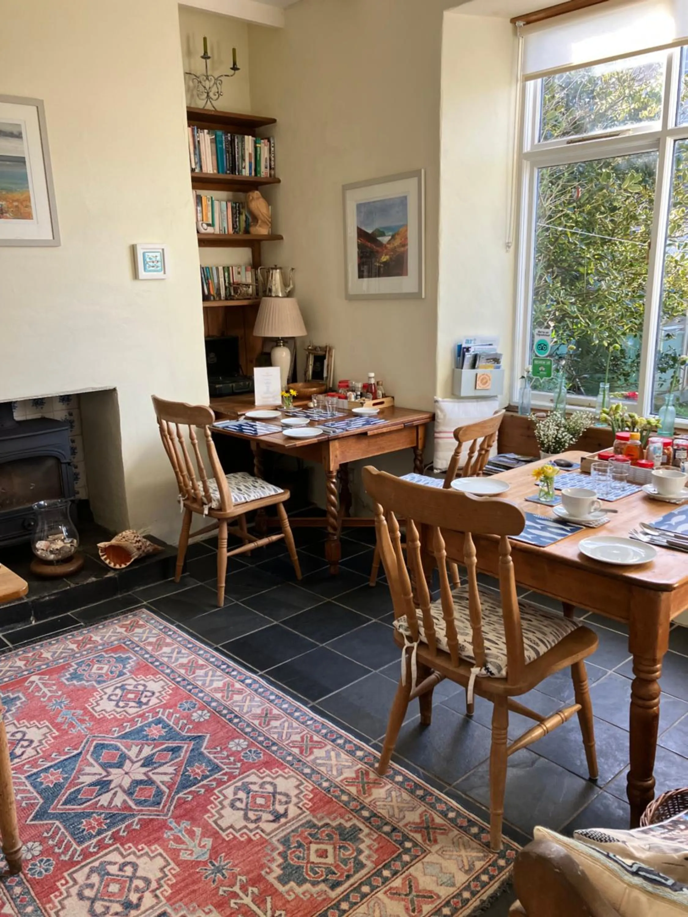 Dining area in The Old Post House B&B