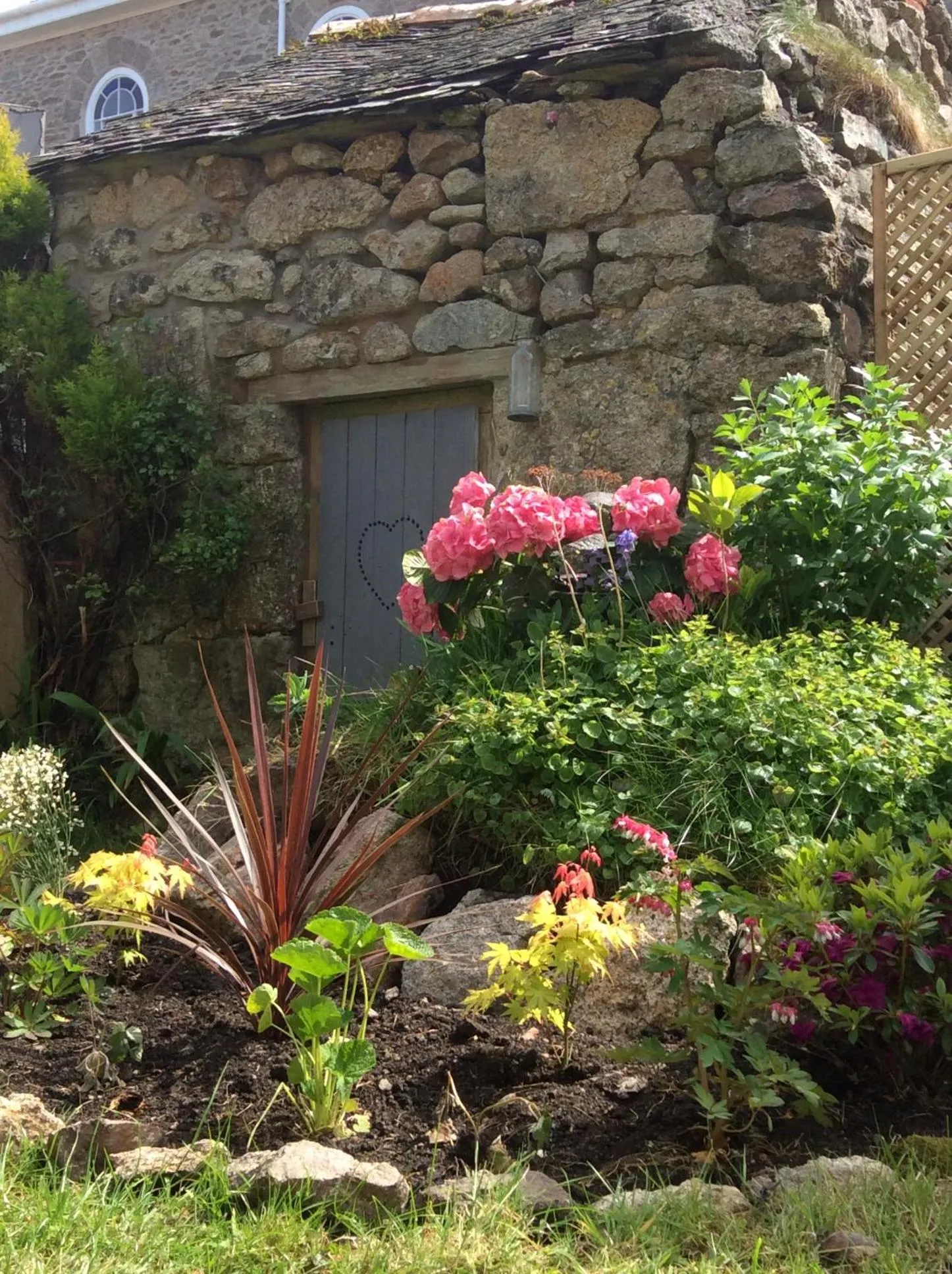 Garden in The Old Post House B&B