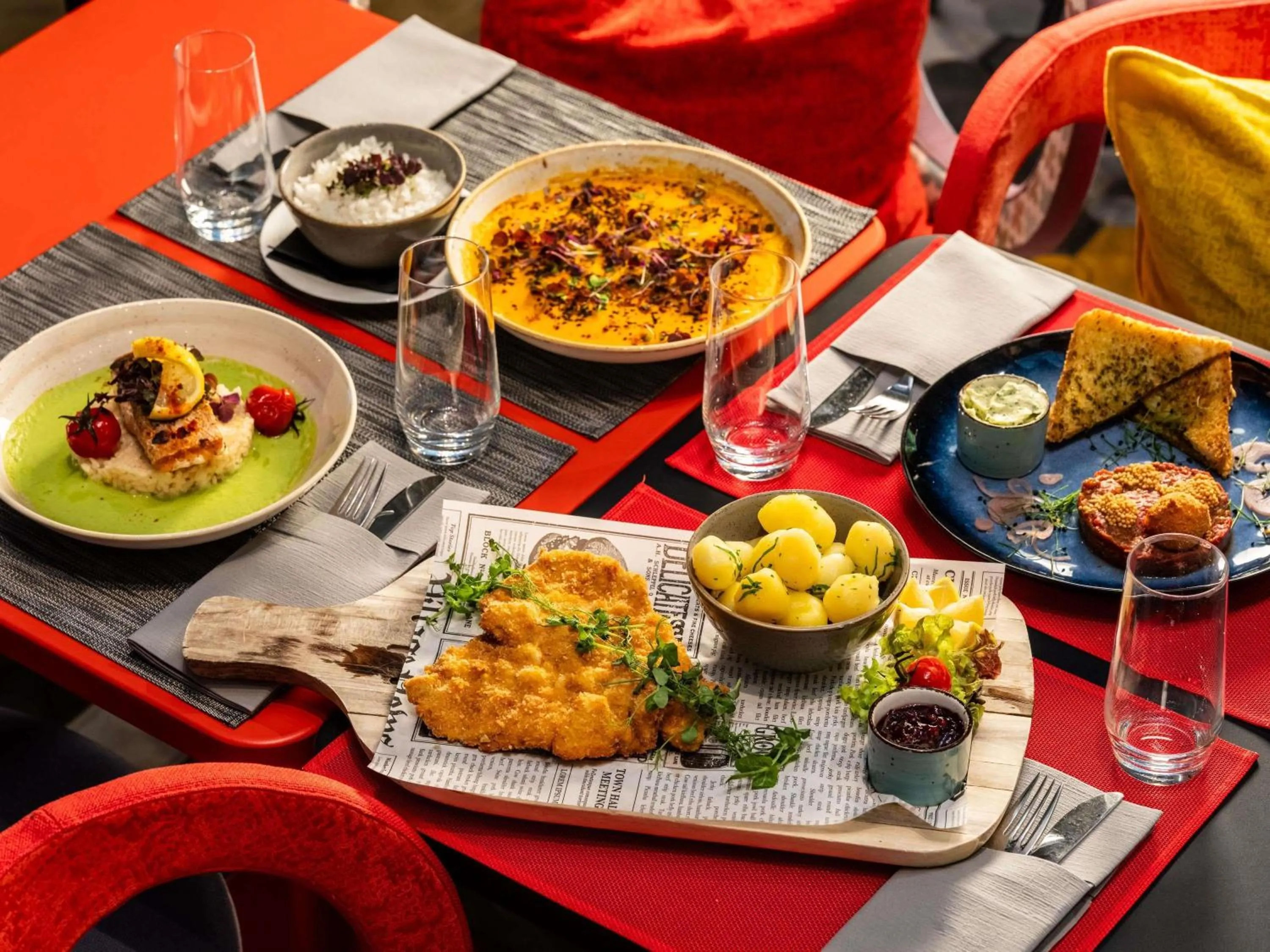 Restaurant/places to eat in Novotel Wien Hauptbahnhof