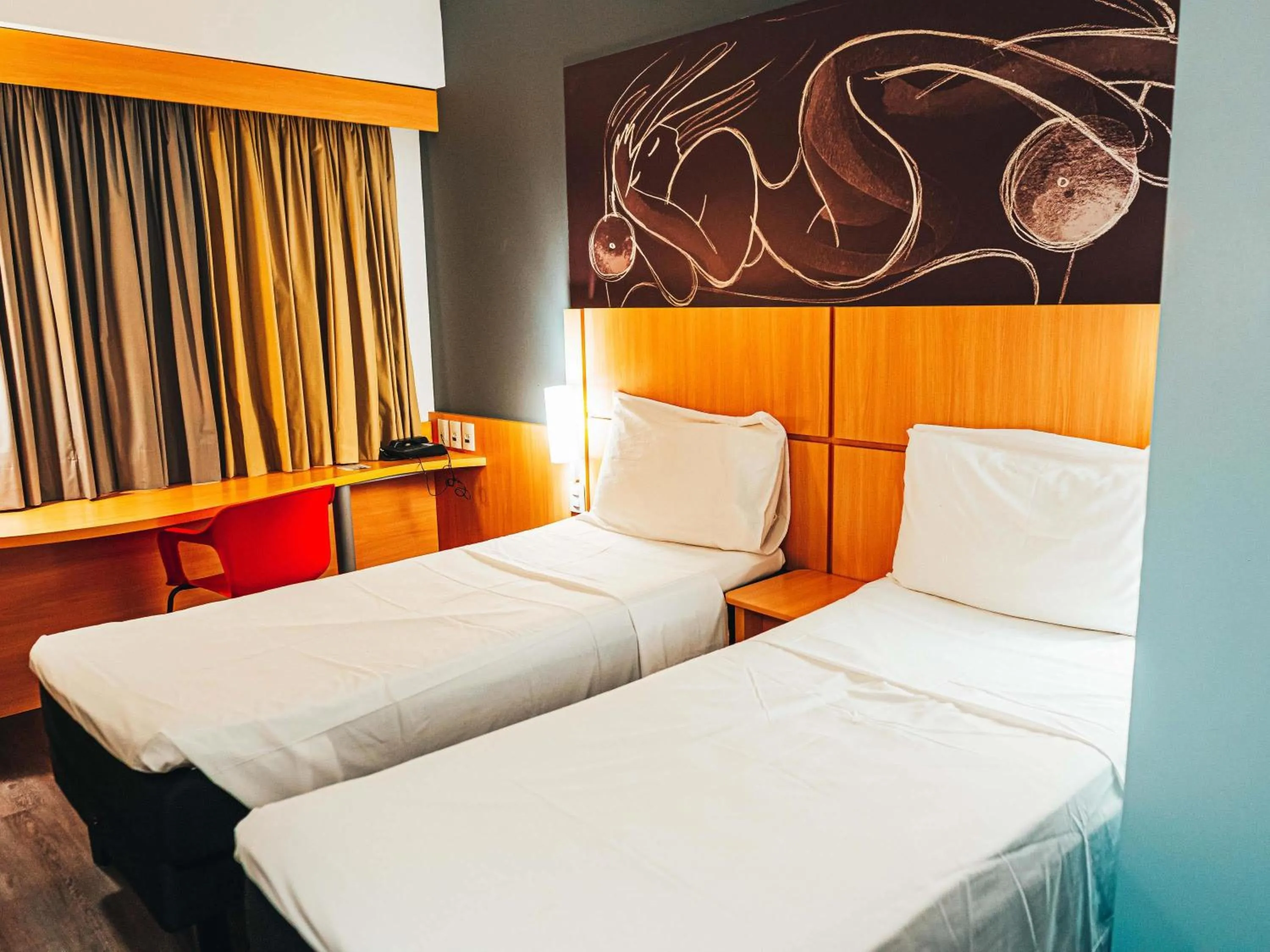 Bedroom, Bed in ibis Recife Aeroporto