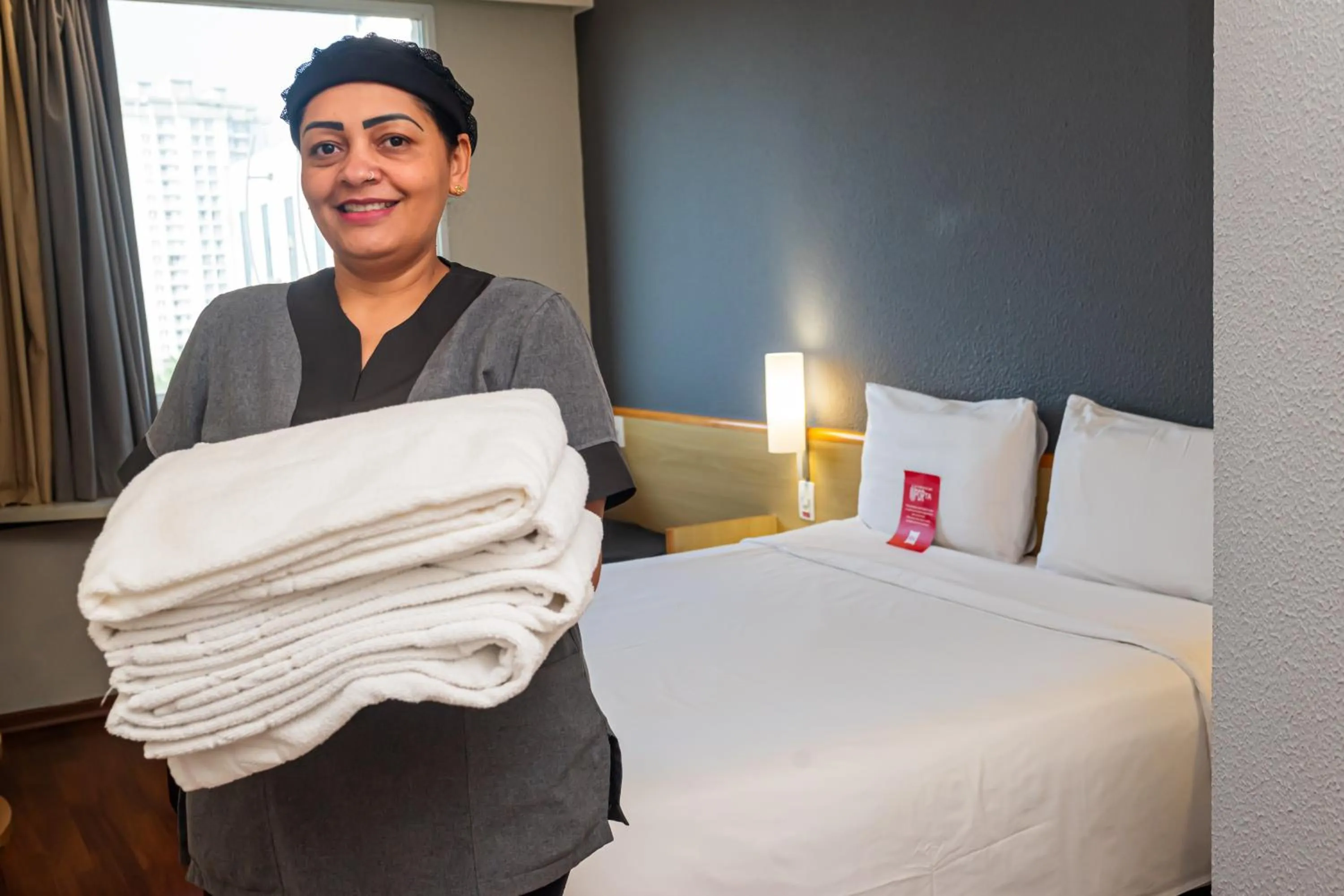 Bedroom, Bed in ibis Santo Andre