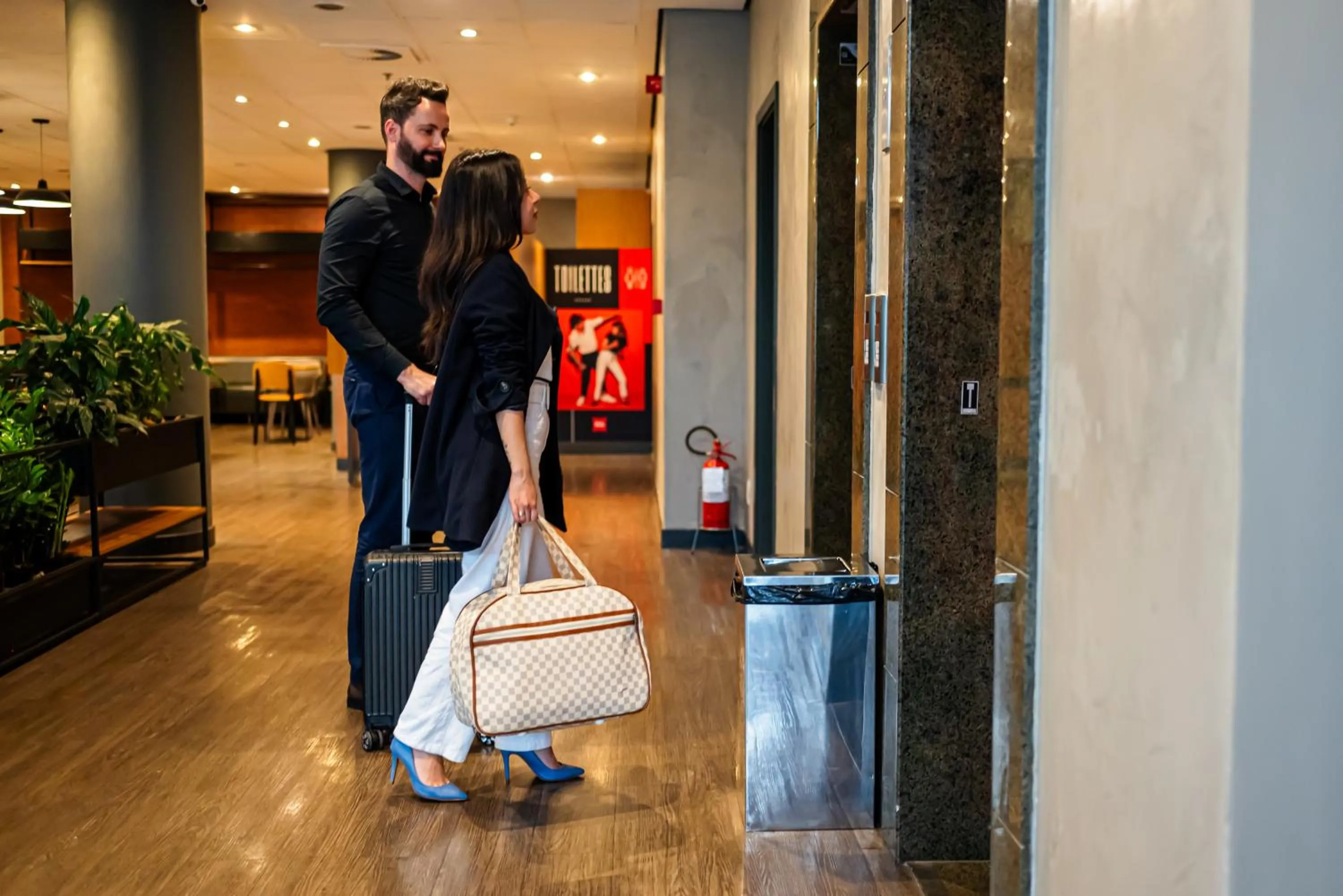 People in ibis Santo Andre