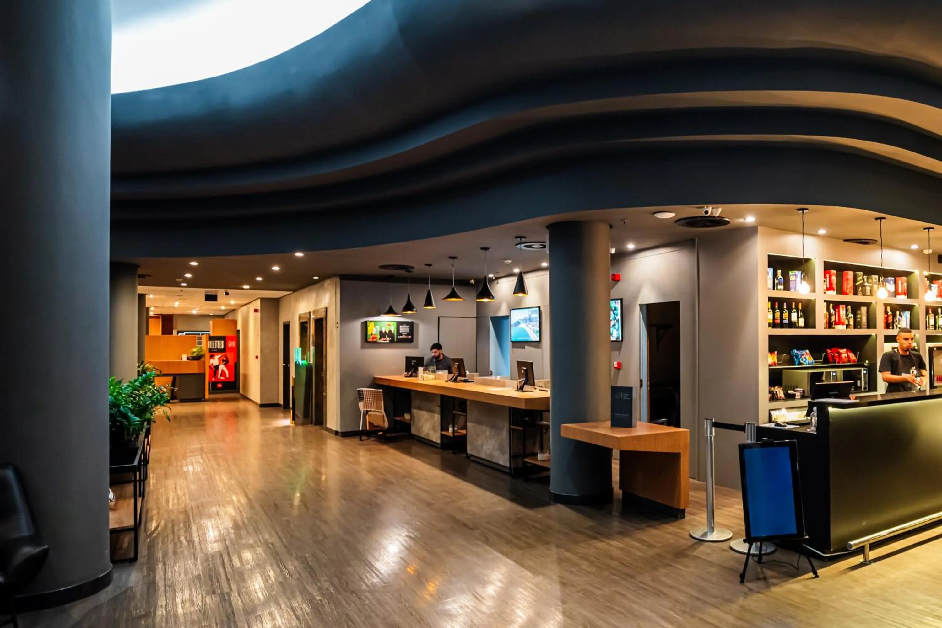 Lounge or bar in ibis Santo Andre