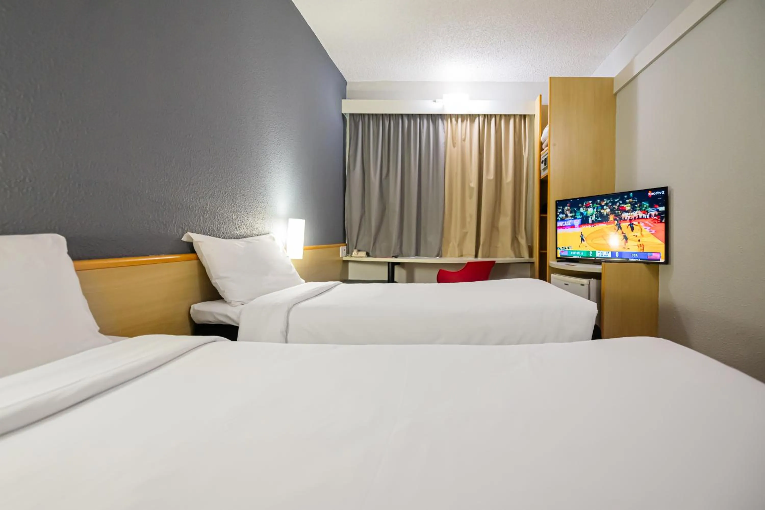 Bedroom, Bed in ibis Santo Andre