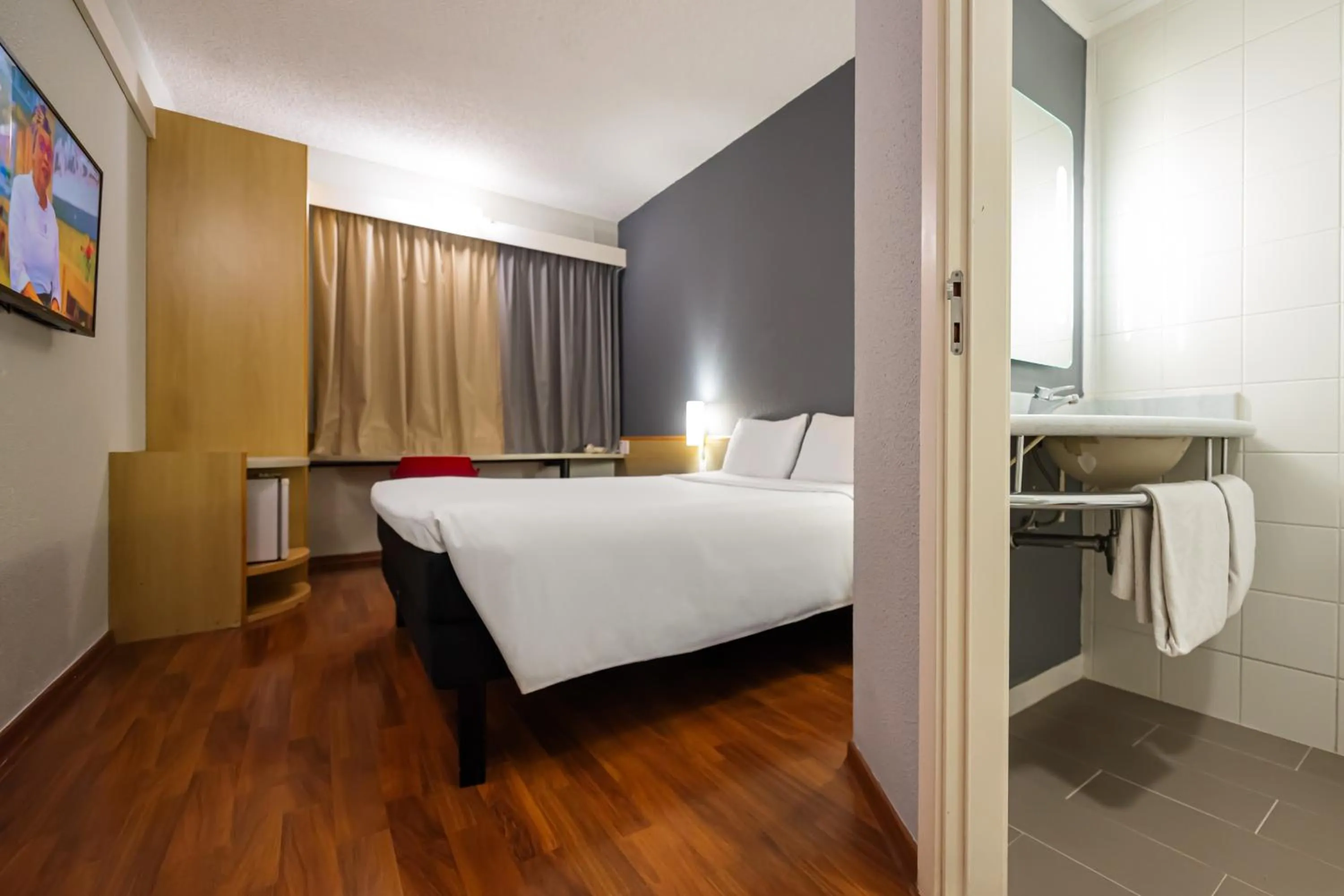 Bed in ibis Santo Andre