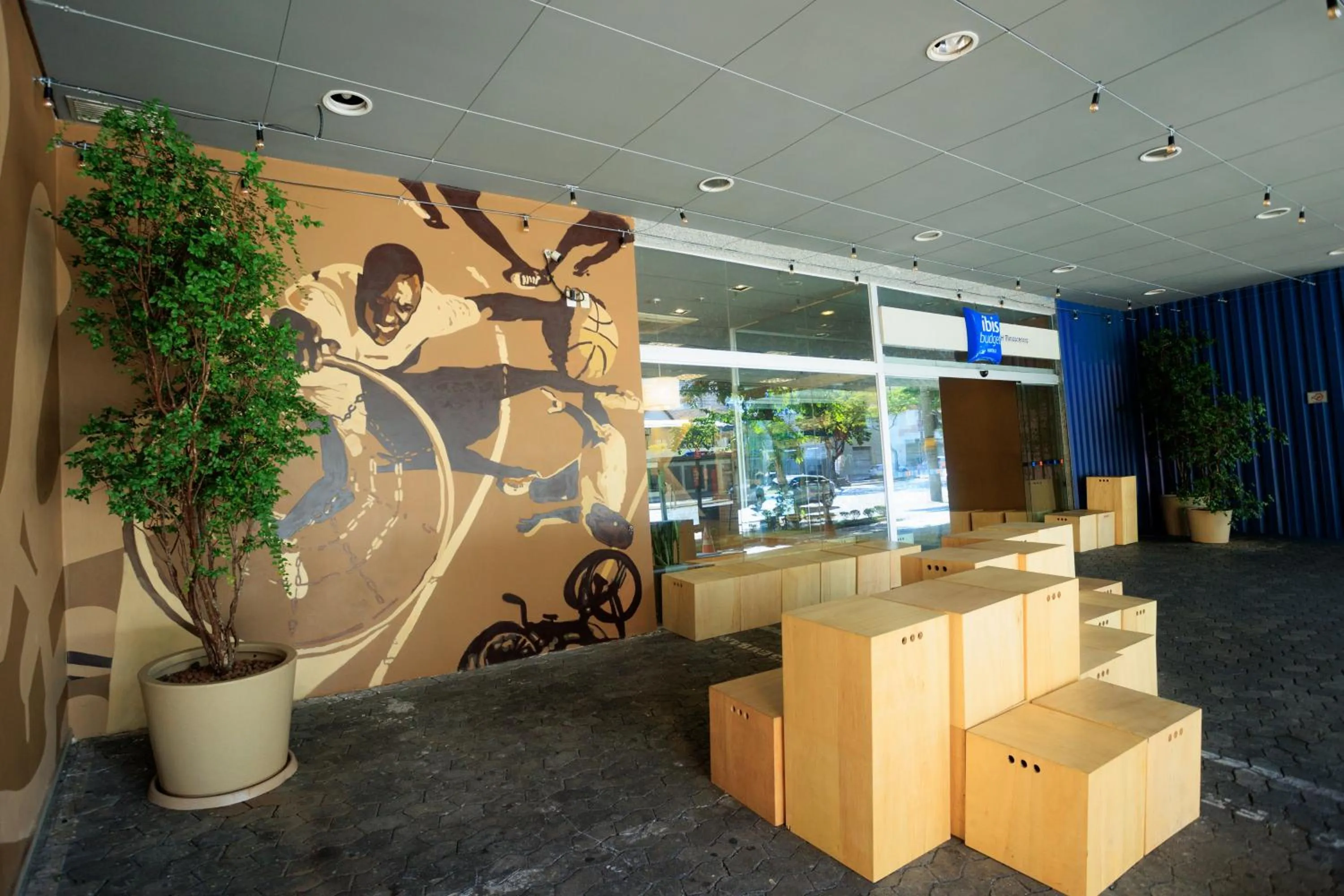 Facade/entrance in ibis budget Belo Horizonte Minascentro