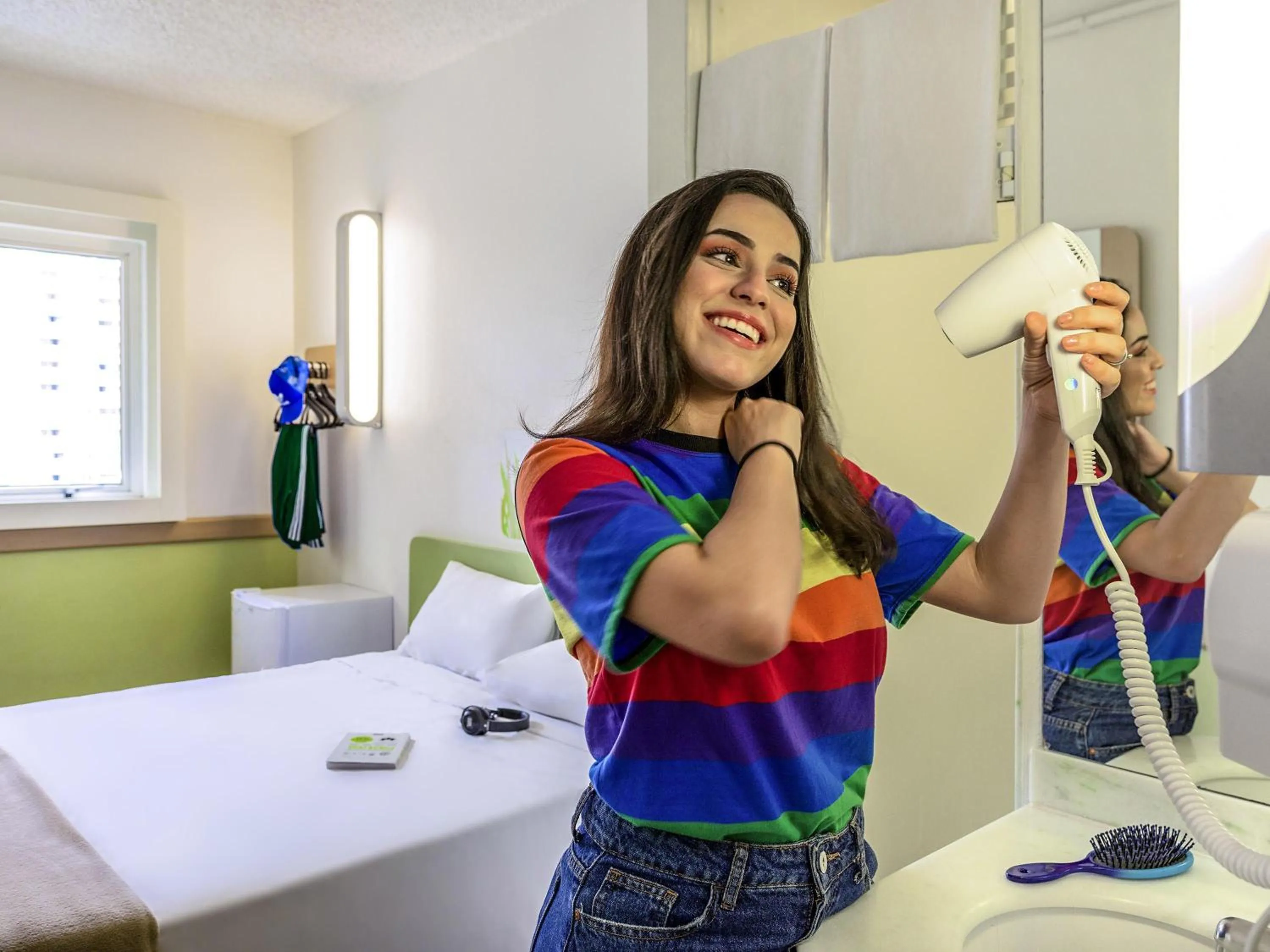 Bedroom in ibis budget Belo Horizonte Minascentro