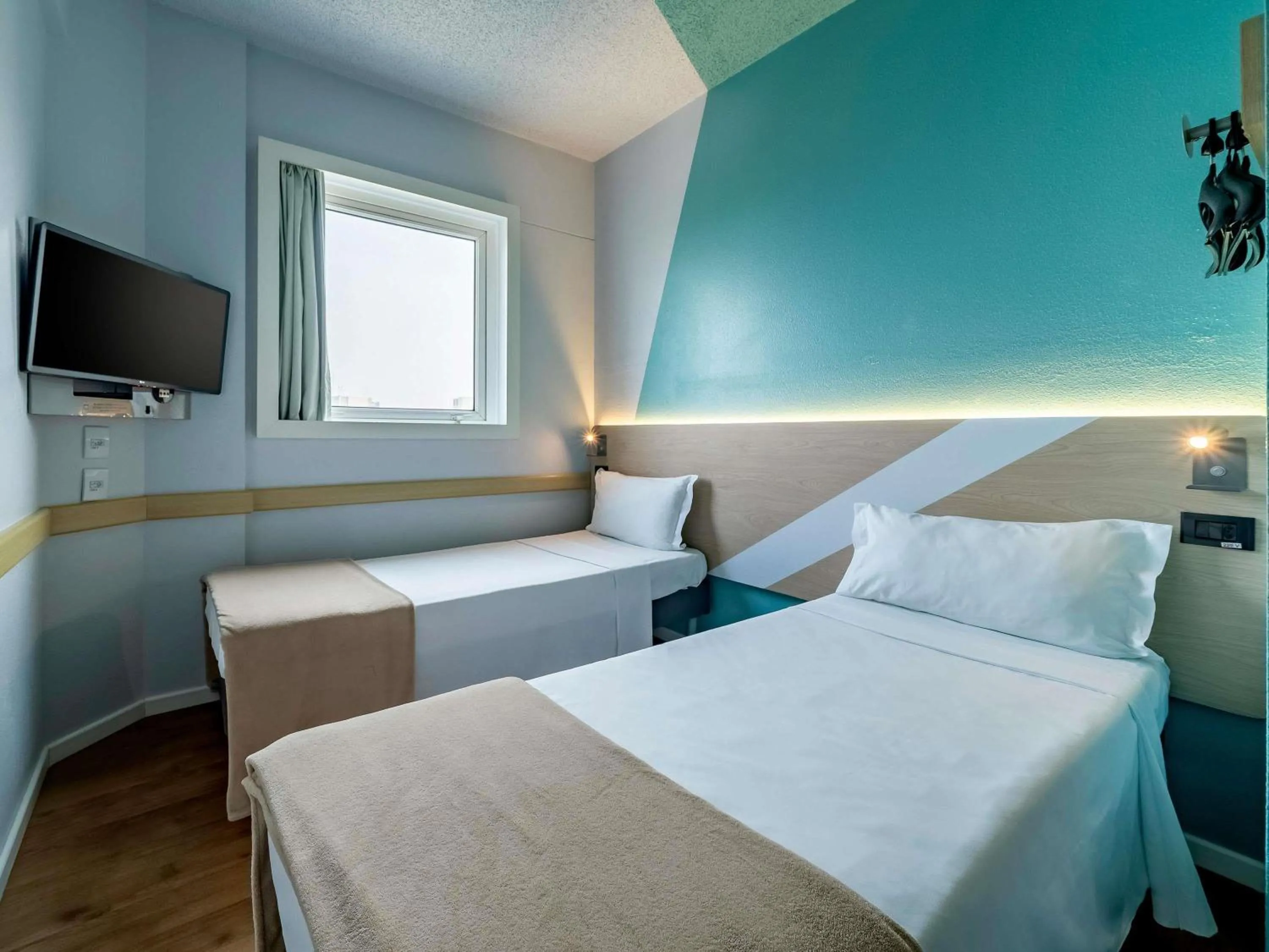 Bedroom, Bed in ibis budget Sao Paulo Jardins