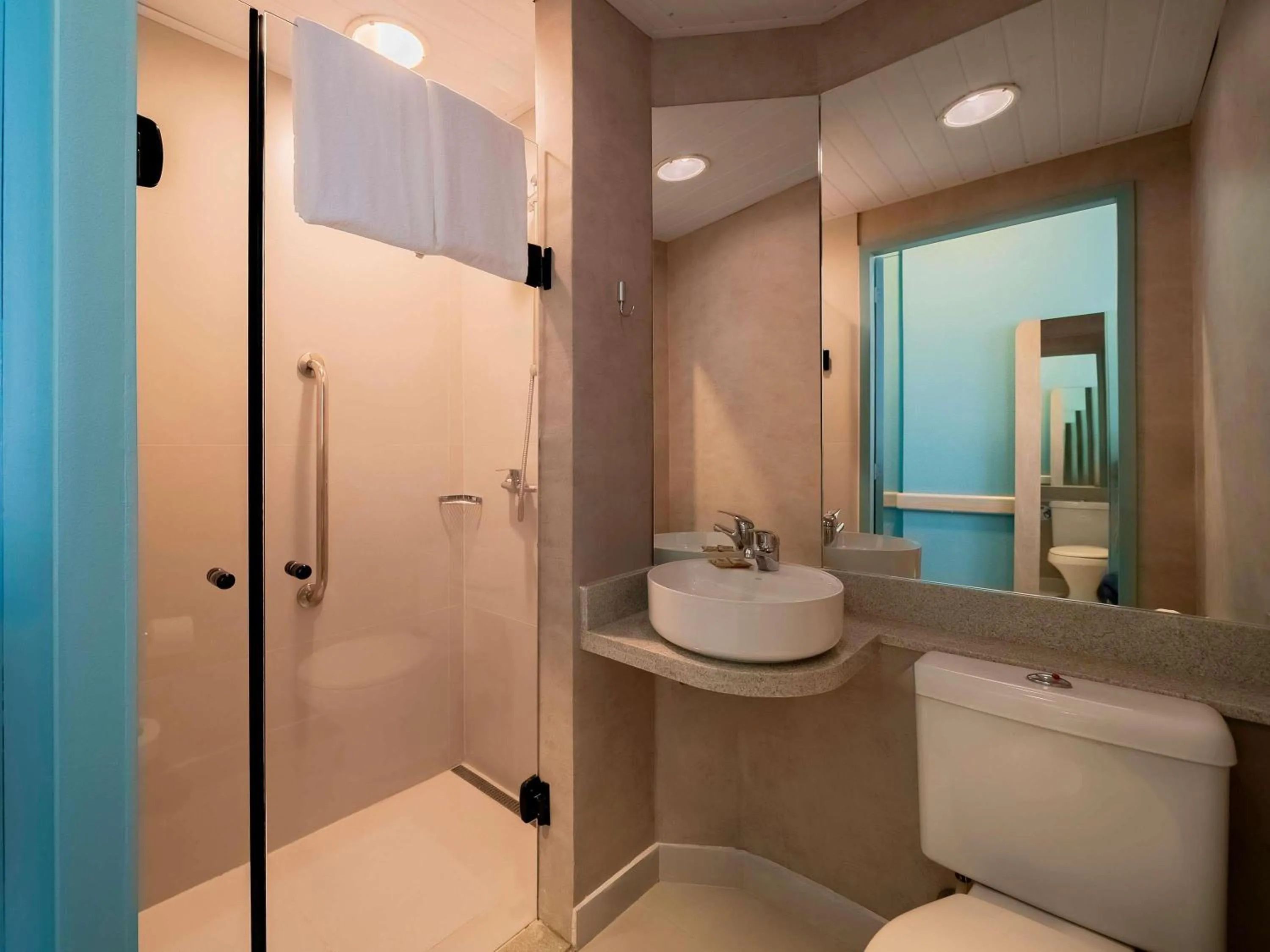 Bathroom in ibis budget Sao Paulo Jardins