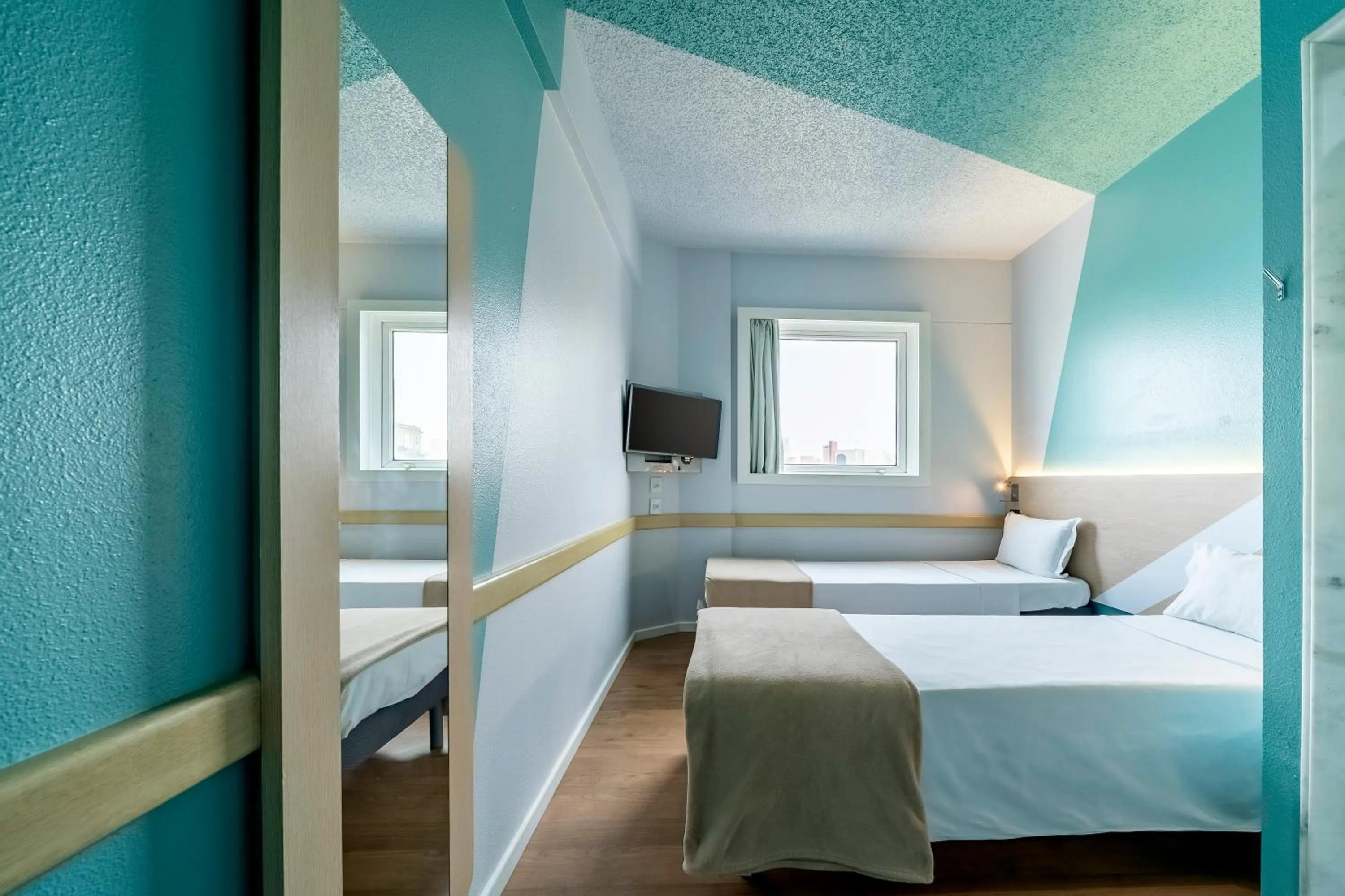 Bed in ibis budget Sao Paulo Jardins