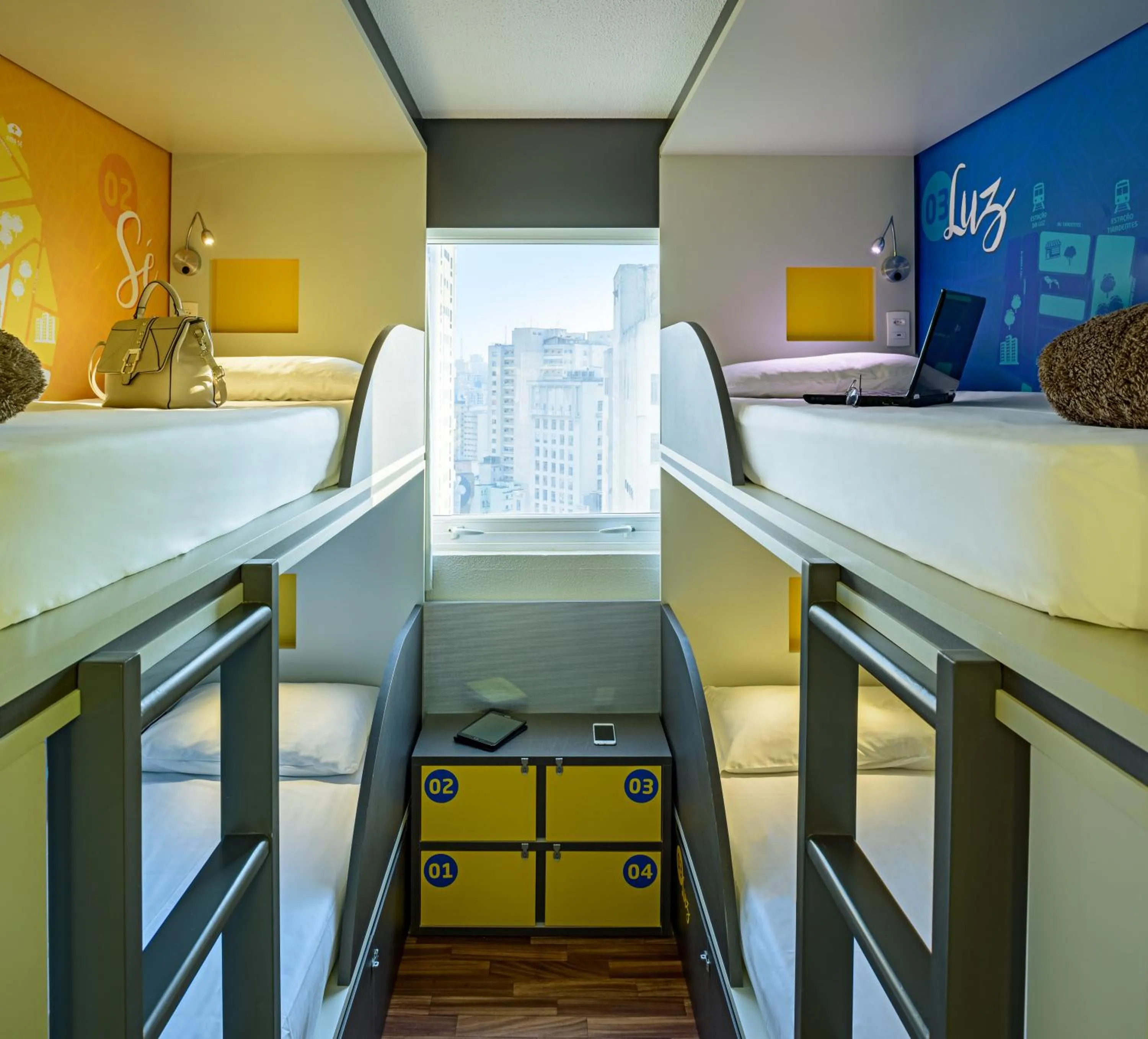 Bedroom in ibis budget SP Centro Sao Joao