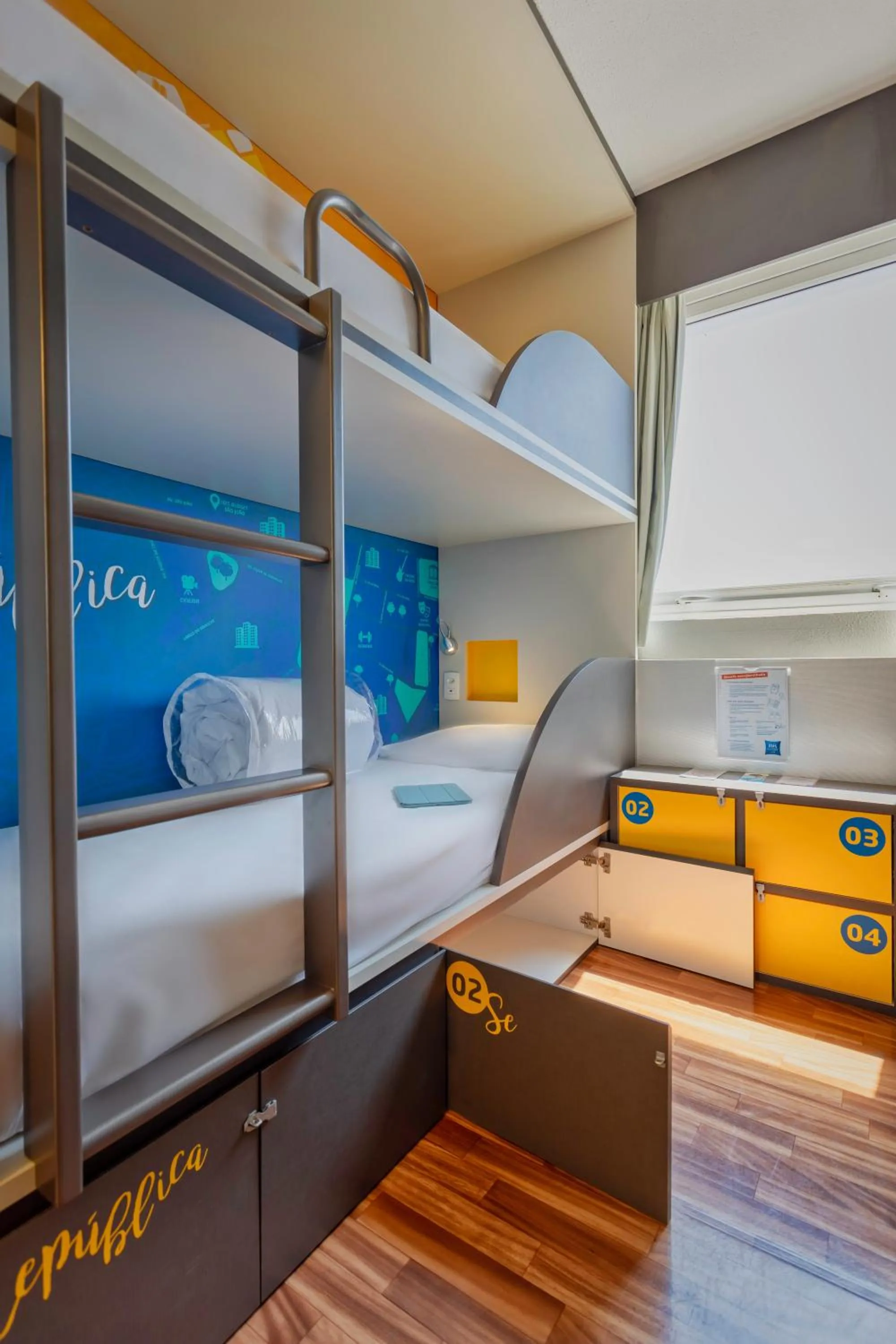 Bedroom, Bed in ibis budget SP Centro Sao Joao