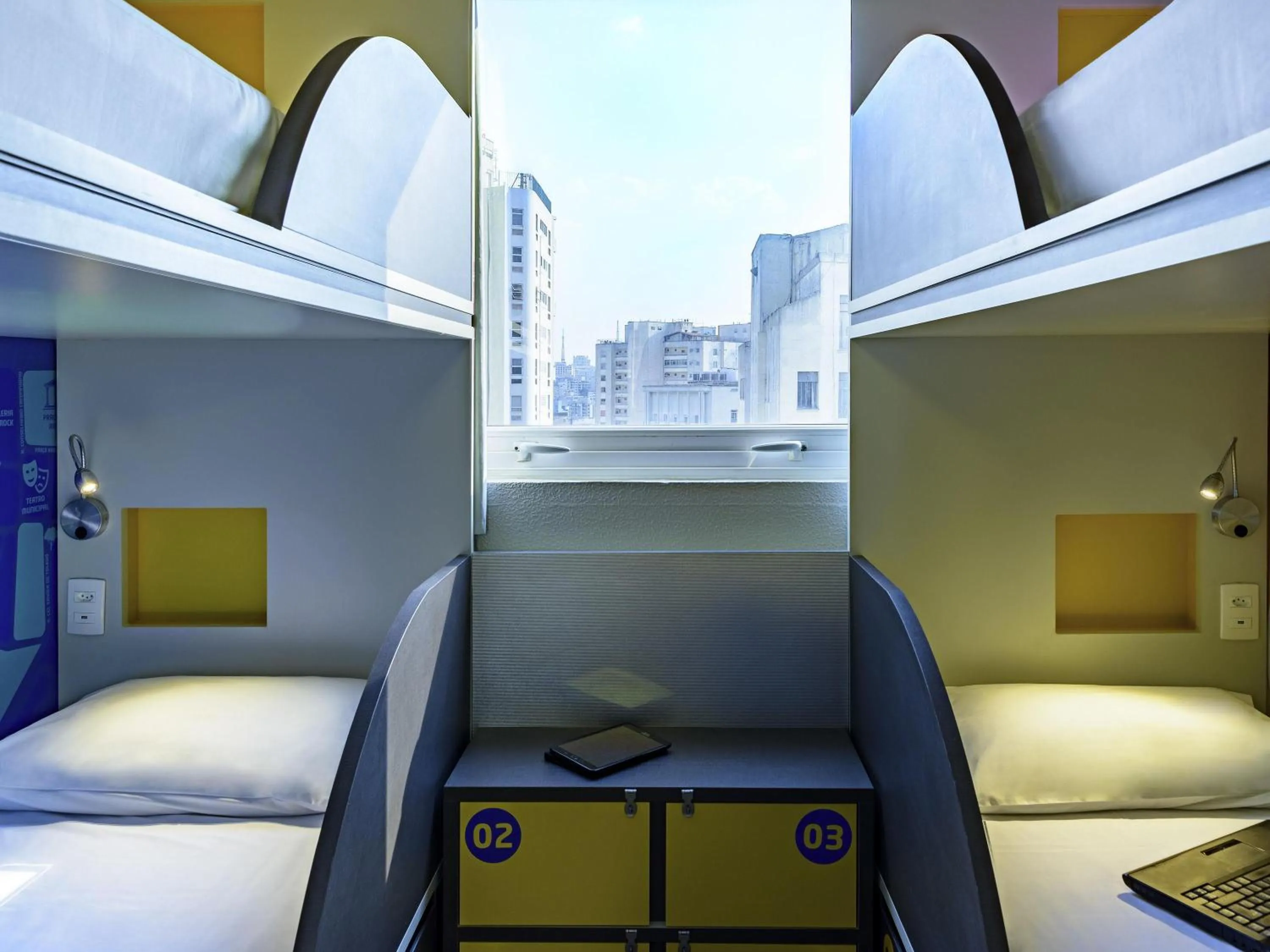 Bedroom, Bed in ibis budget SP Centro Sao Joao