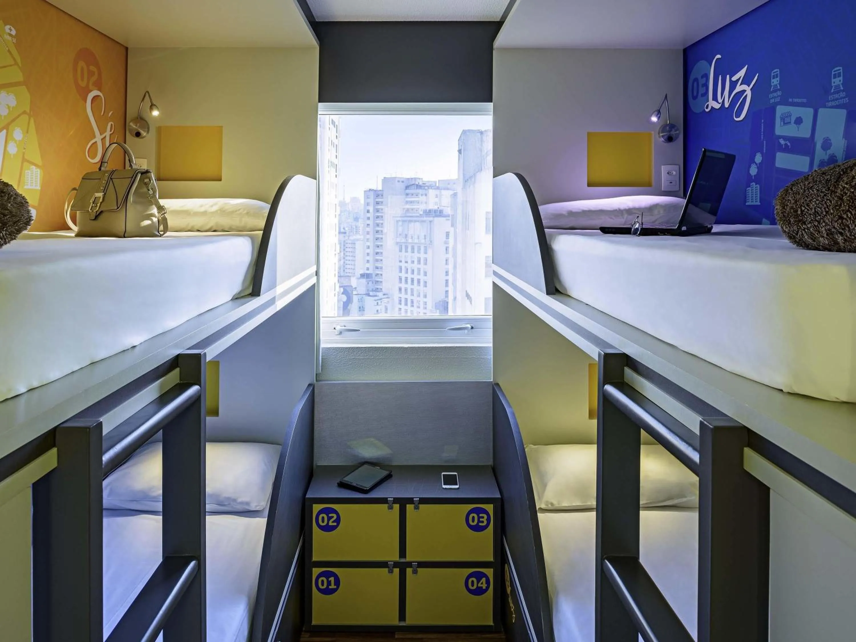 Bedroom, Bed in ibis budget SP Centro Sao Joao