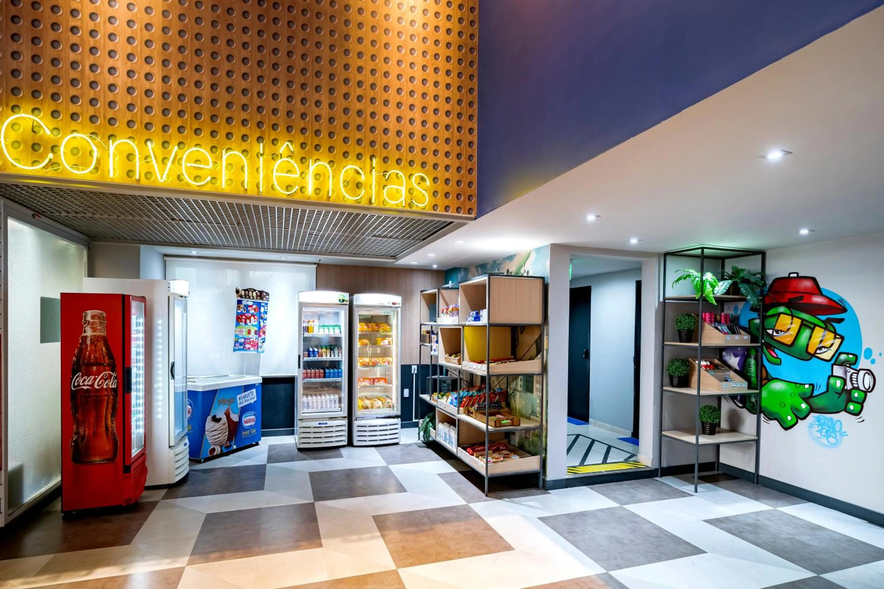 On-site shops in ibis budget SP Centro Sao Joao