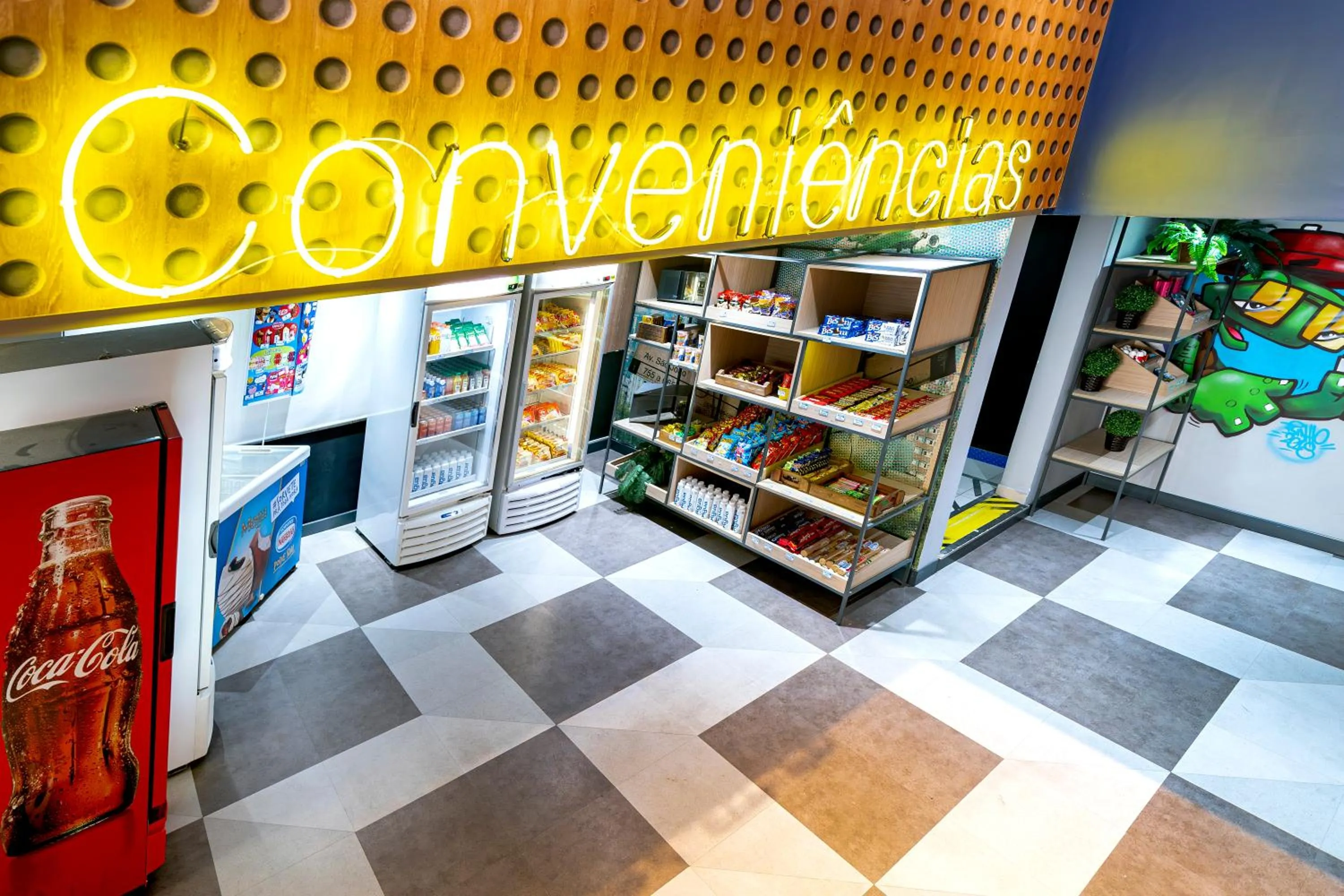 On-site shops in ibis budget SP Centro Sao Joao