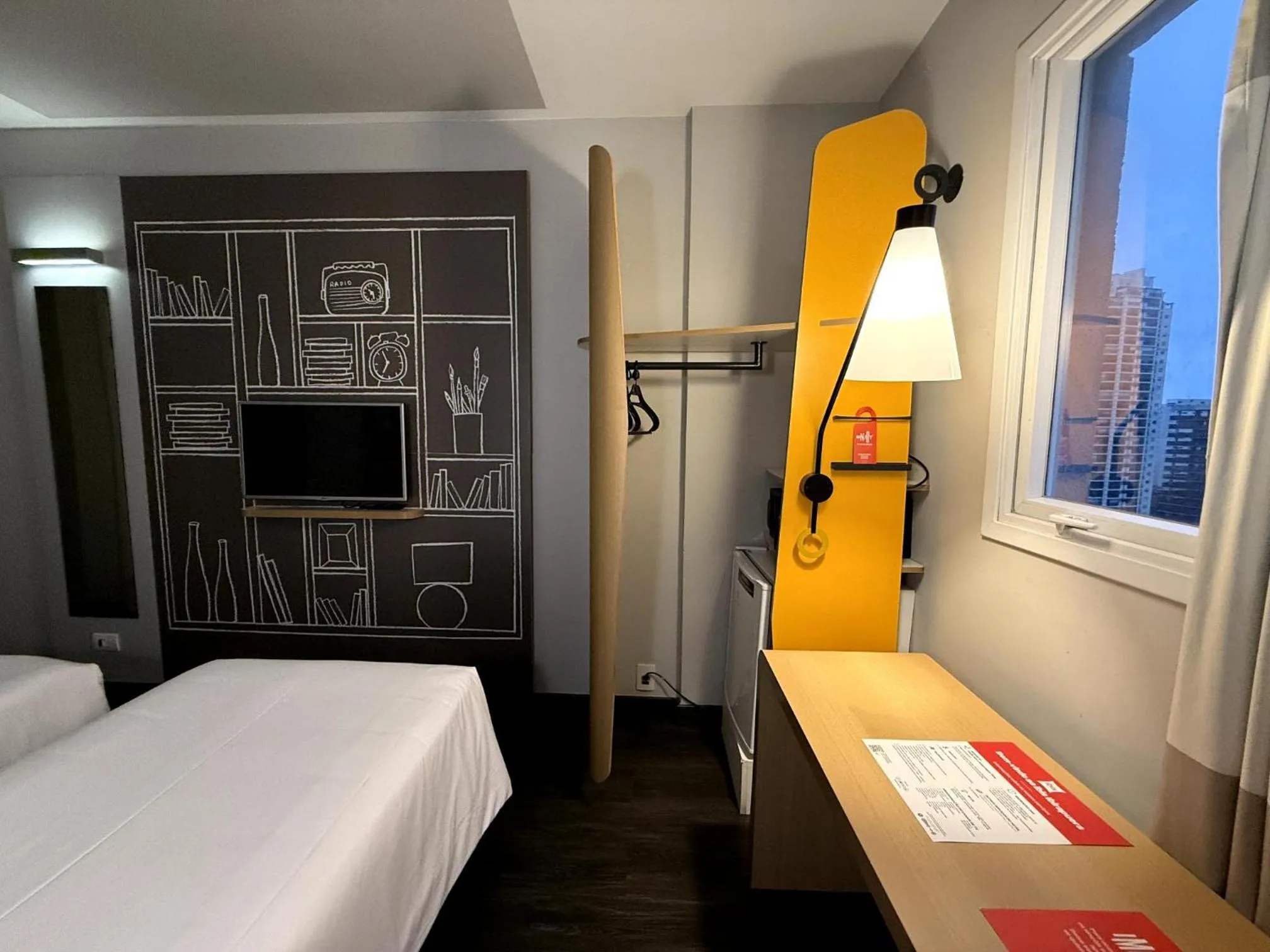 Bed in ibis Sao Paulo Ibirapuera