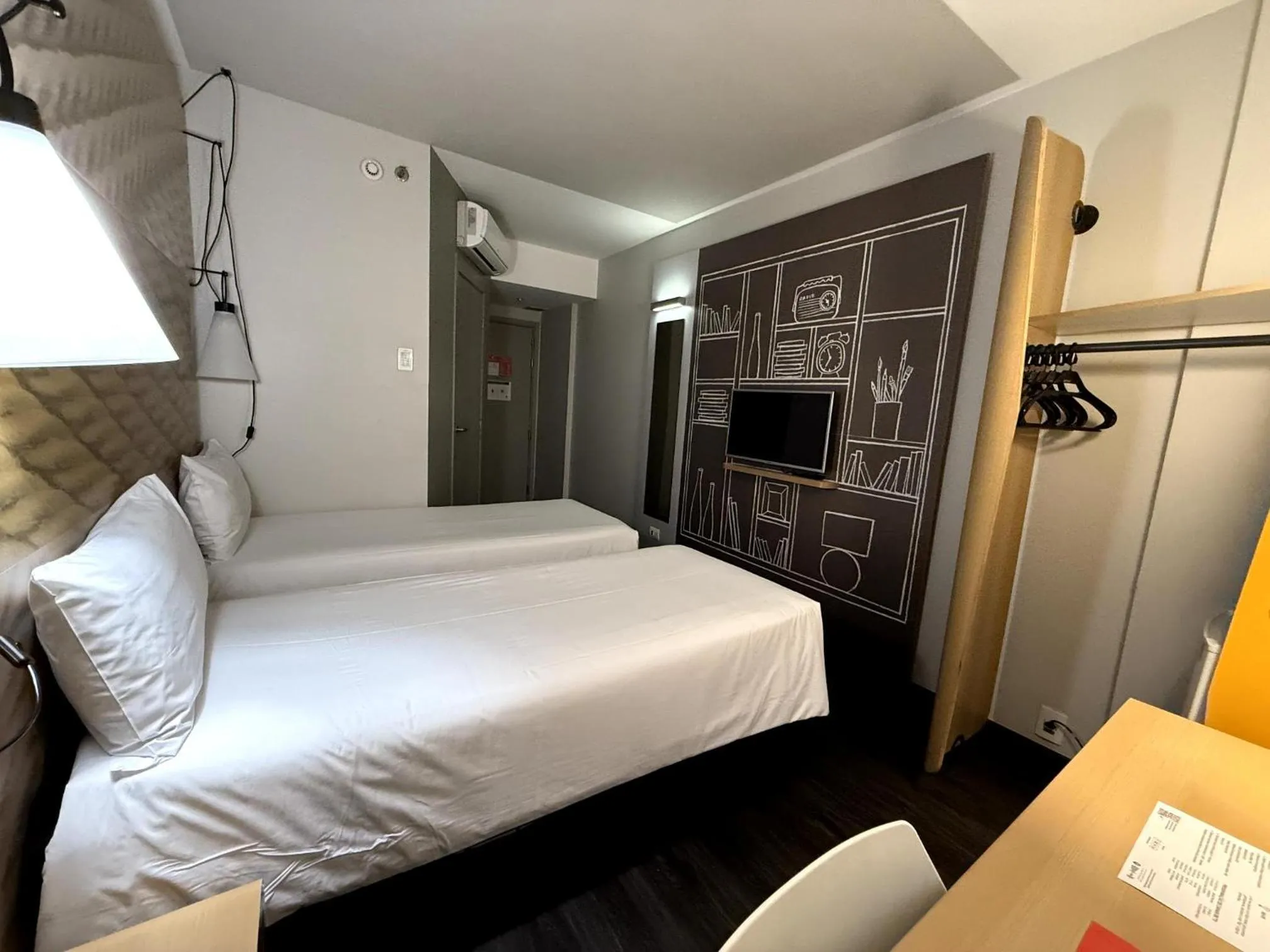 Bed in ibis Sao Paulo Ibirapuera