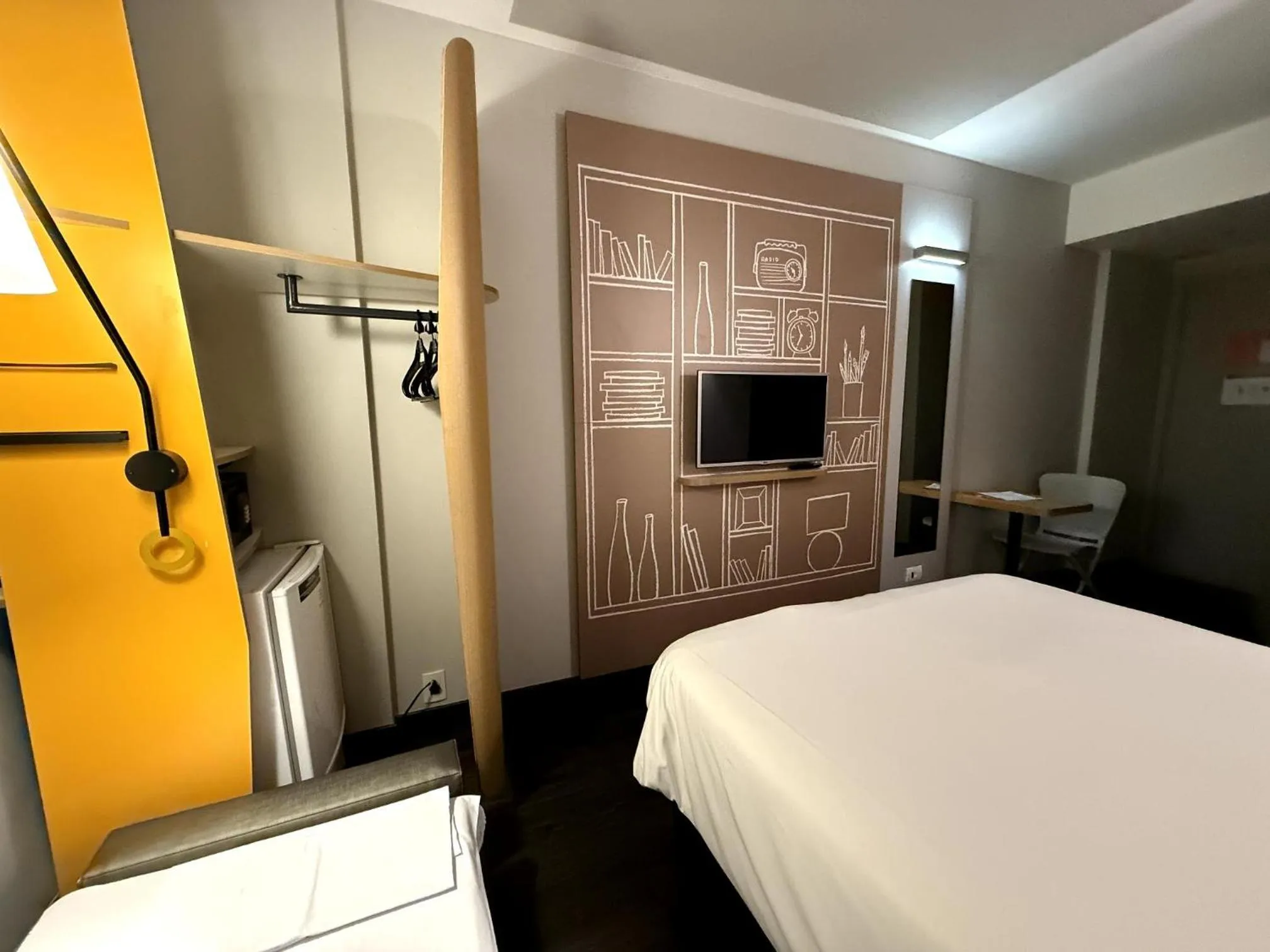 Bedroom, Bed in ibis Sao Paulo Ibirapuera