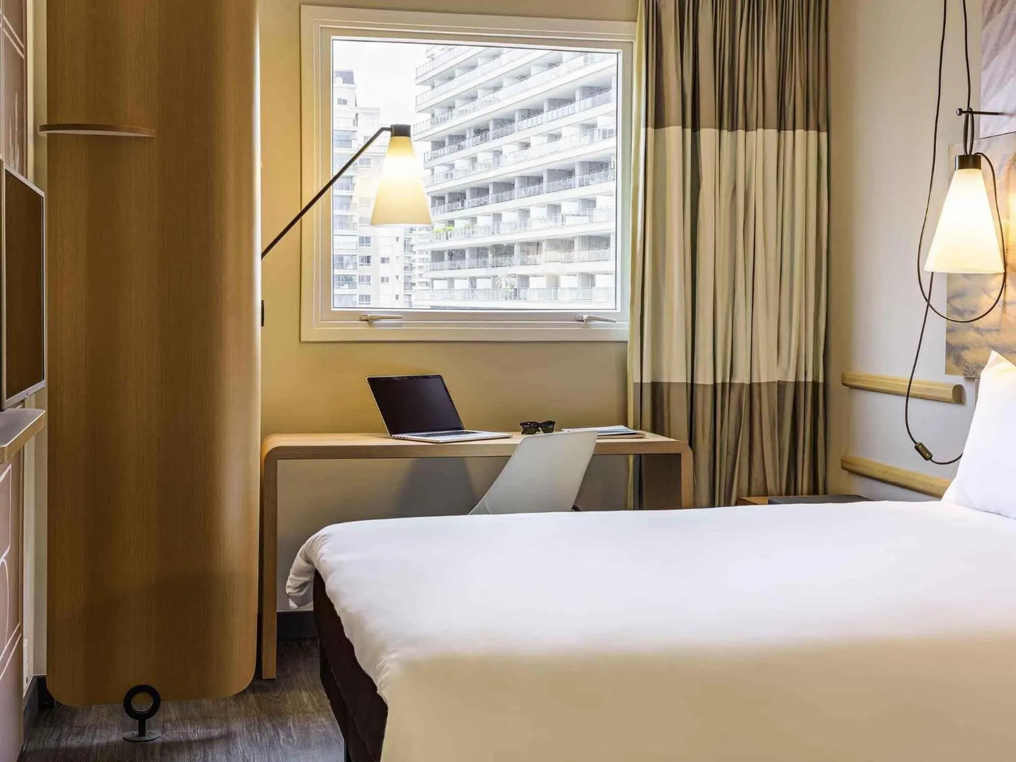 Bedroom, Bed in ibis São Paulo Ibirapuera