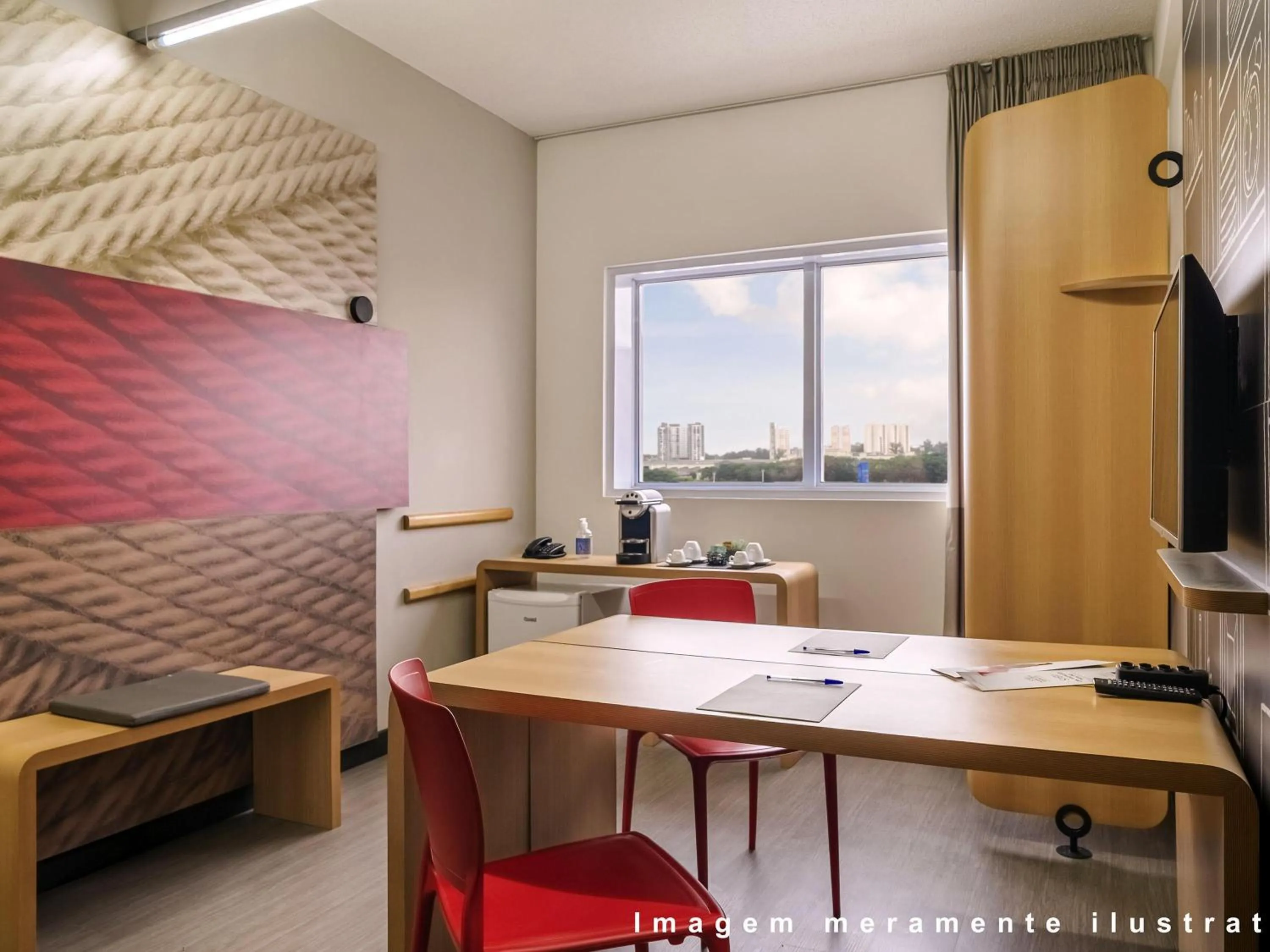 Bedroom in ibis Sao Paulo Ibirapuera