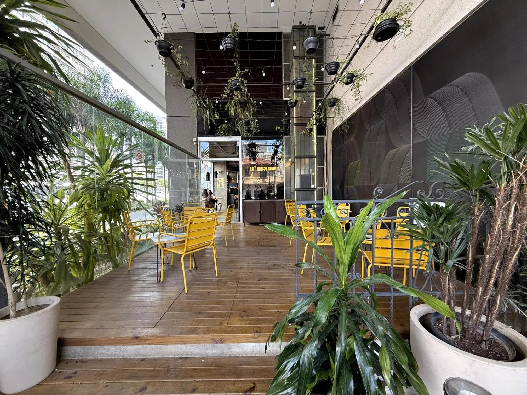 Patio in ibis Sao Paulo Ibirapuera