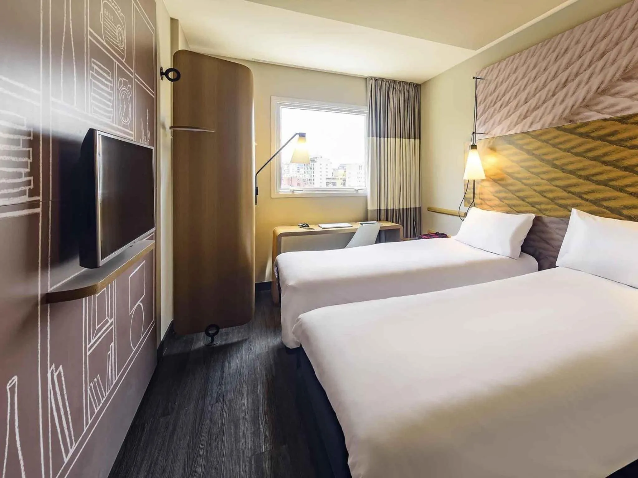 Bedroom, Bed in ibis São Paulo Ibirapuera