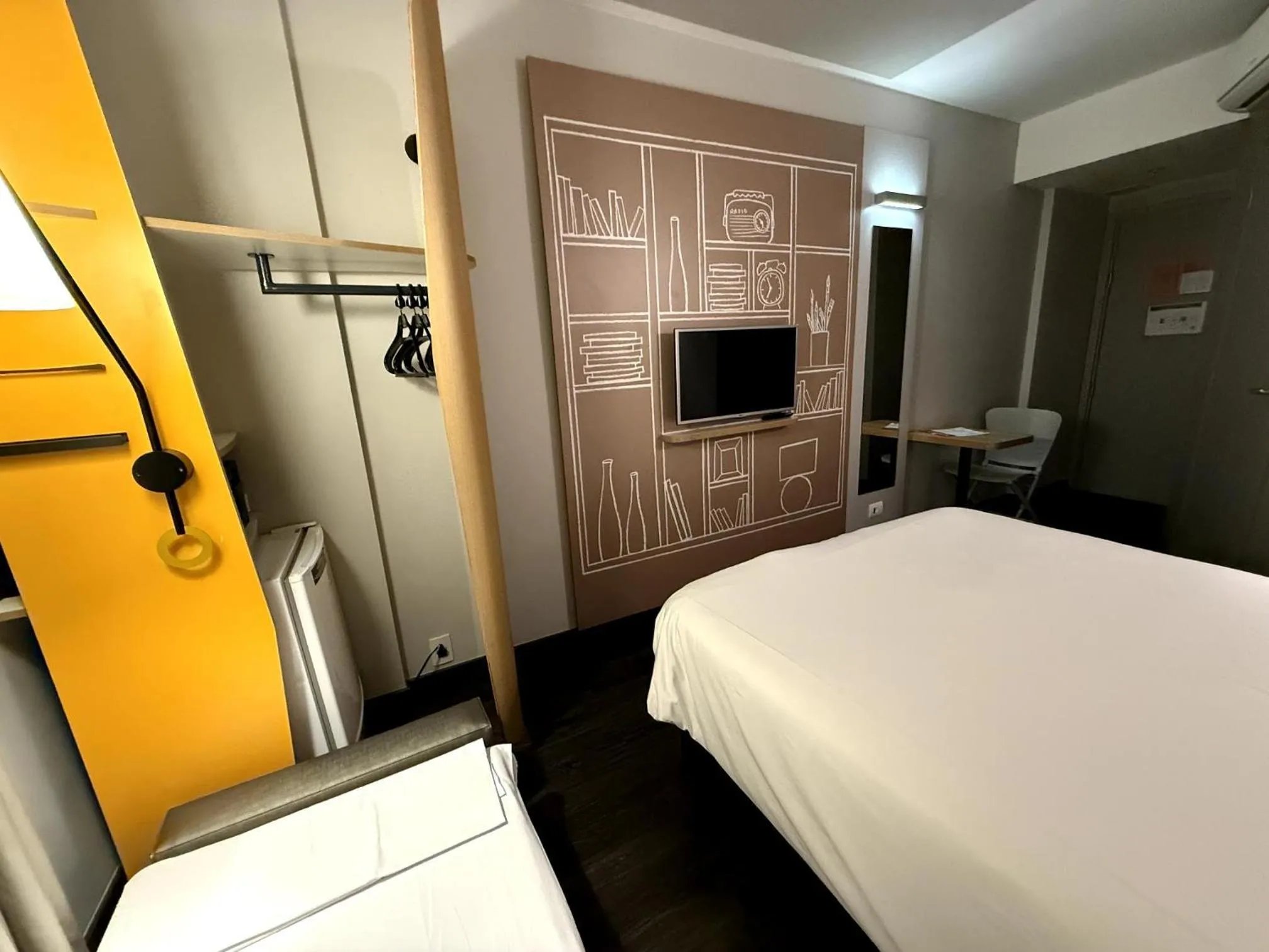 Bed in ibis Sao Paulo Ibirapuera