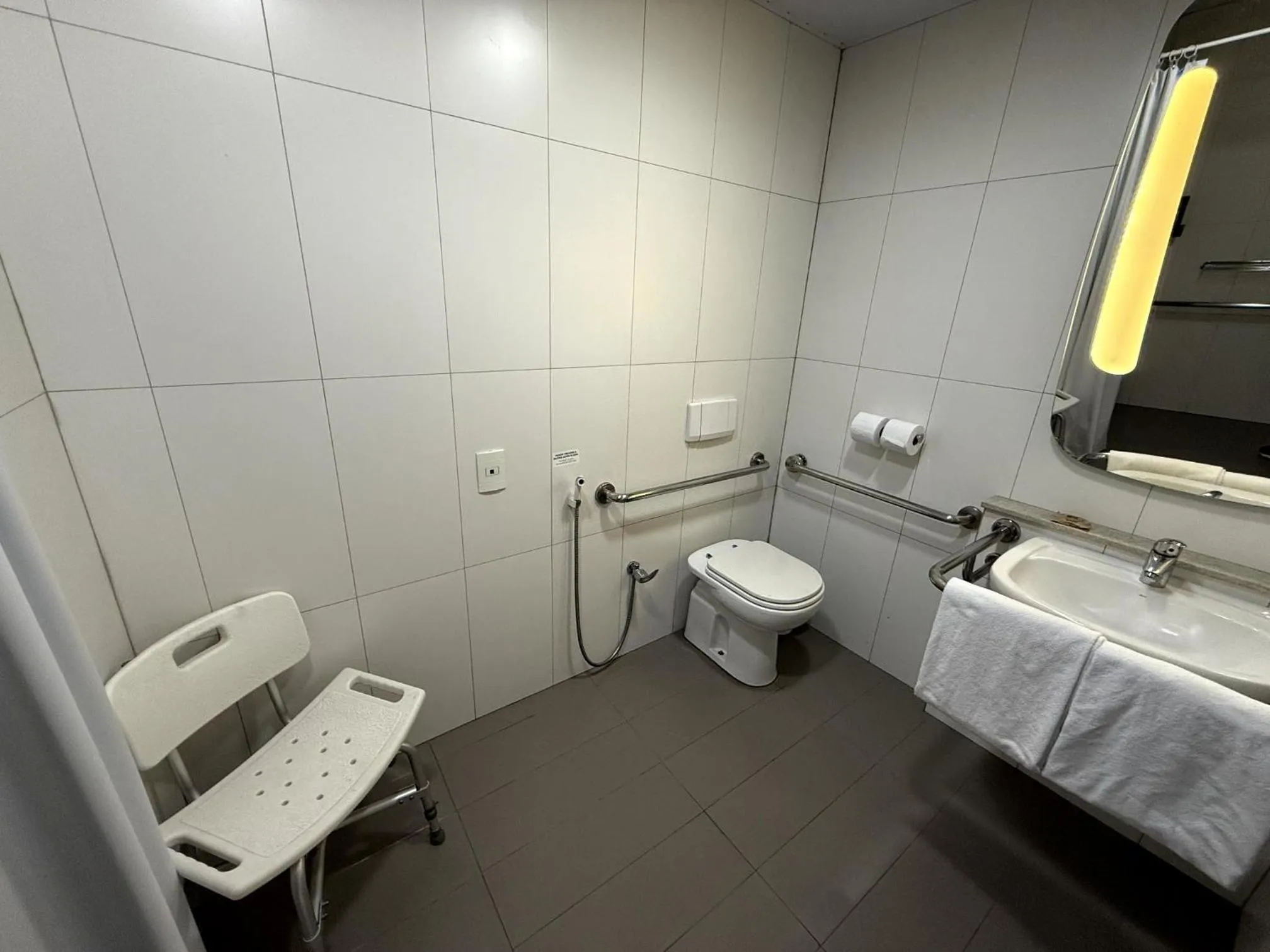 Toilet in ibis Sao Paulo Ibirapuera