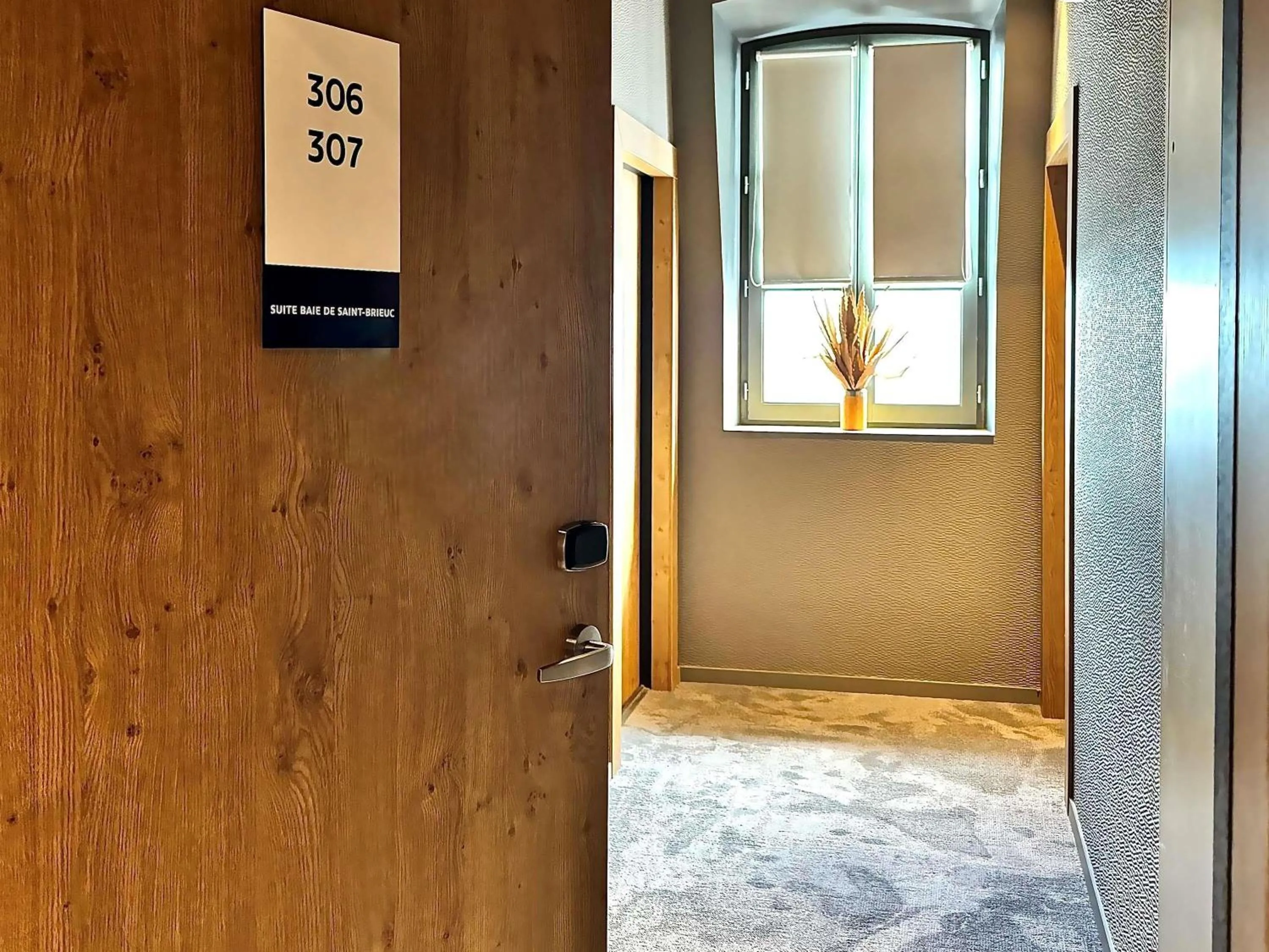 Bedroom in Novotel Saint Brieuc Centre Gare