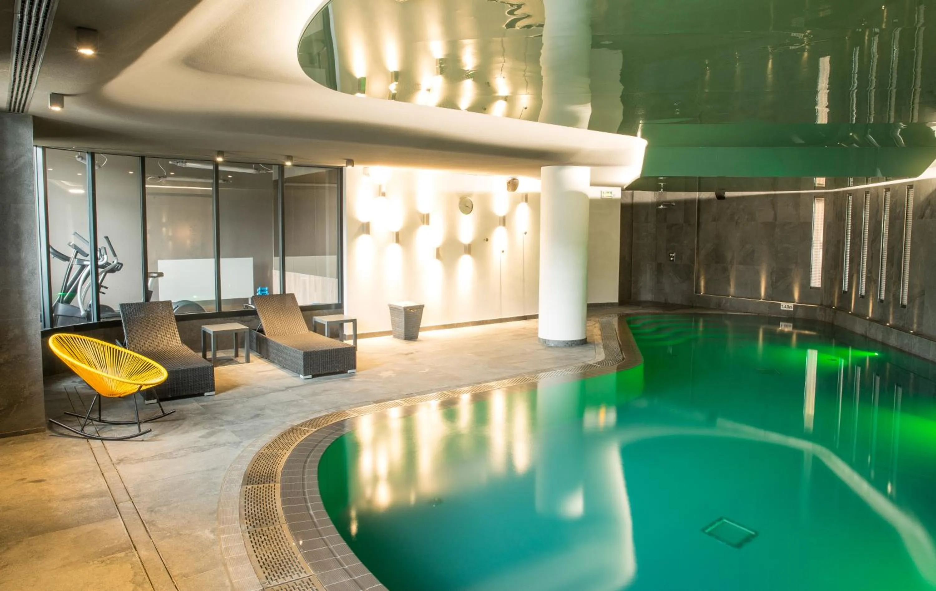 Swimming pool in Novotel Saint Brieuc Centre Gare