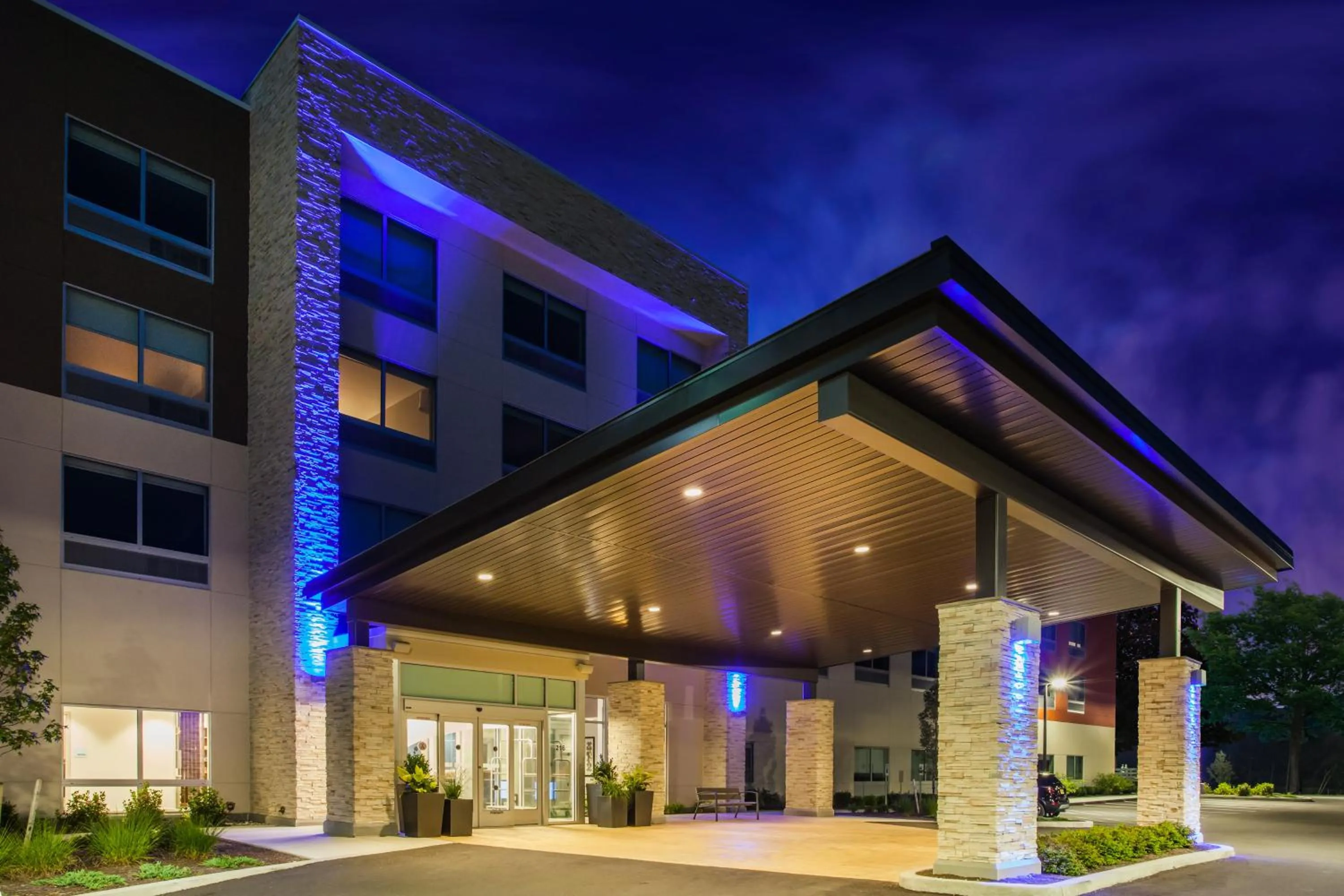 Property building in Holiday Inn Express Queensbury-Lake George Area by IHG
