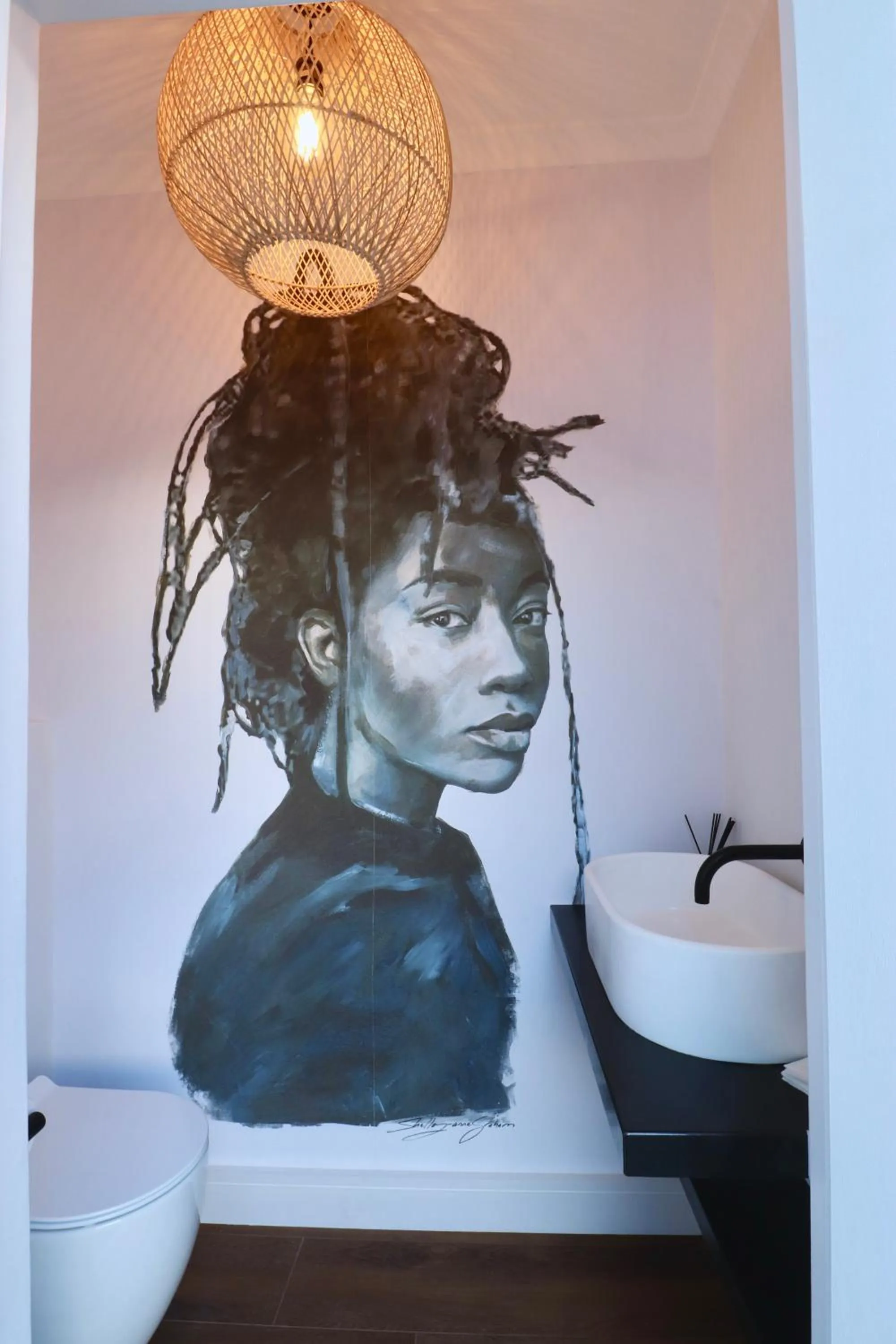 Toilet, Bed in The Dongola Guesthouse