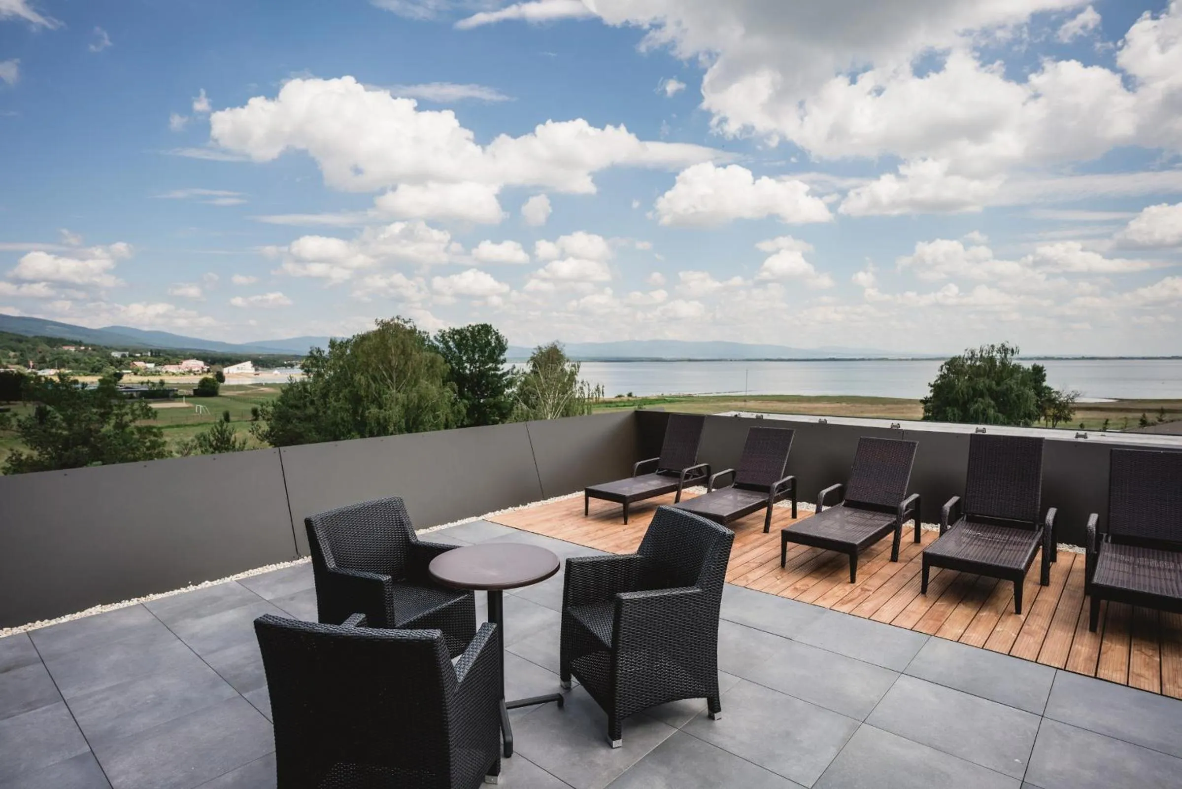 Balcony/Terrace in Hotel Thermal ŠÍRAVA