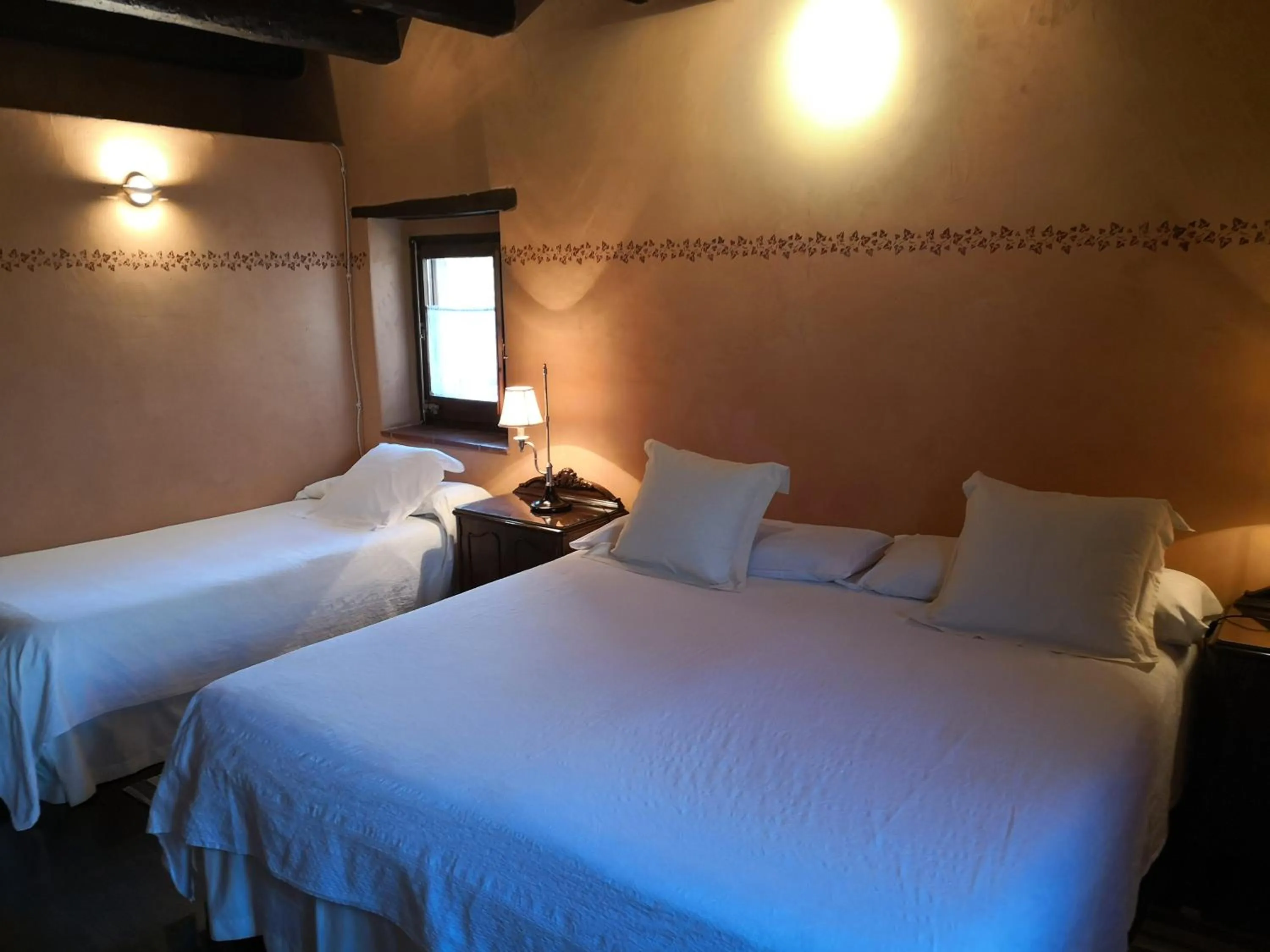 Bed in Casa rural Can Jepet