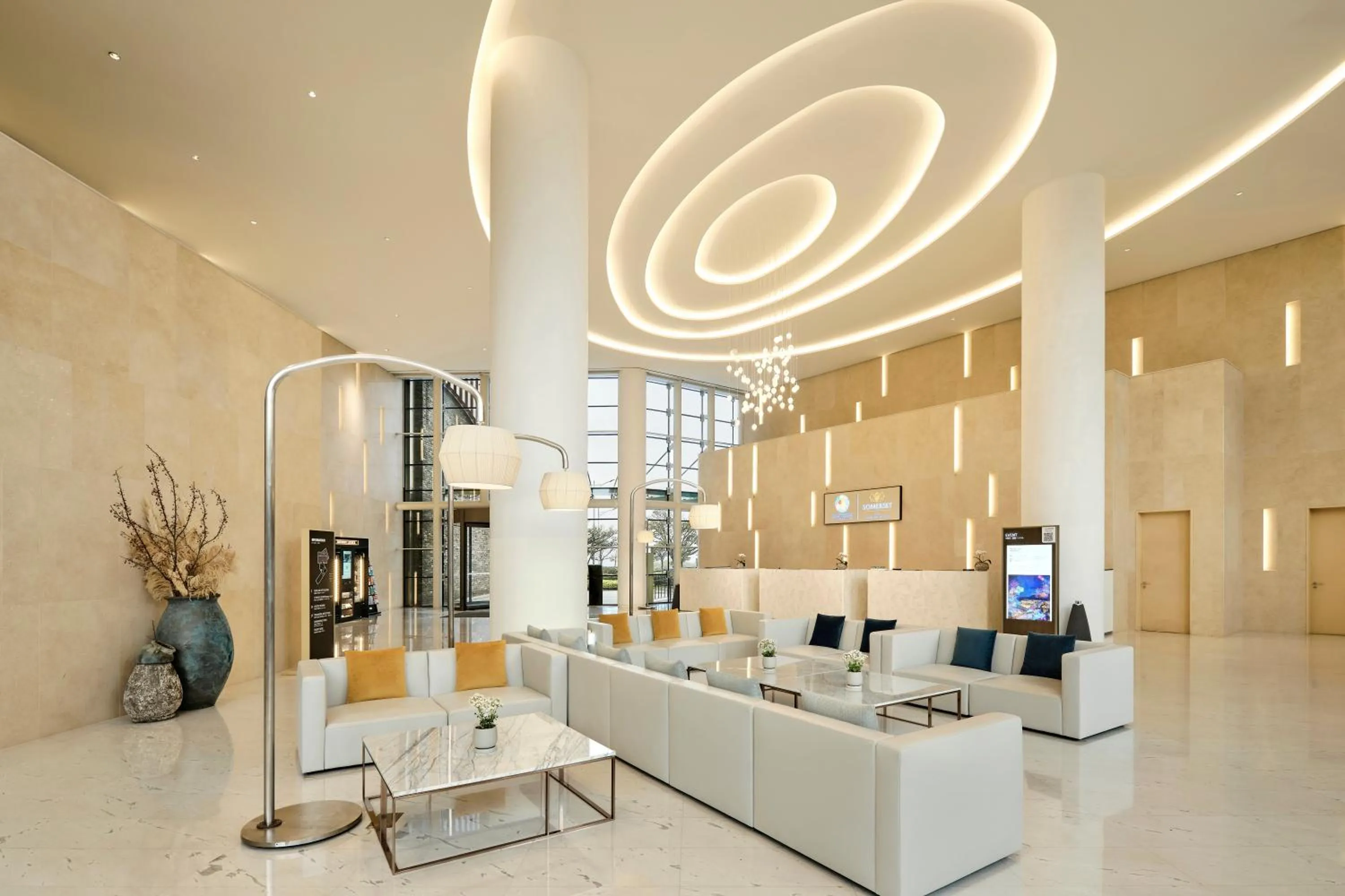 Lobby or reception in Somerset Jeju Shinhwa World