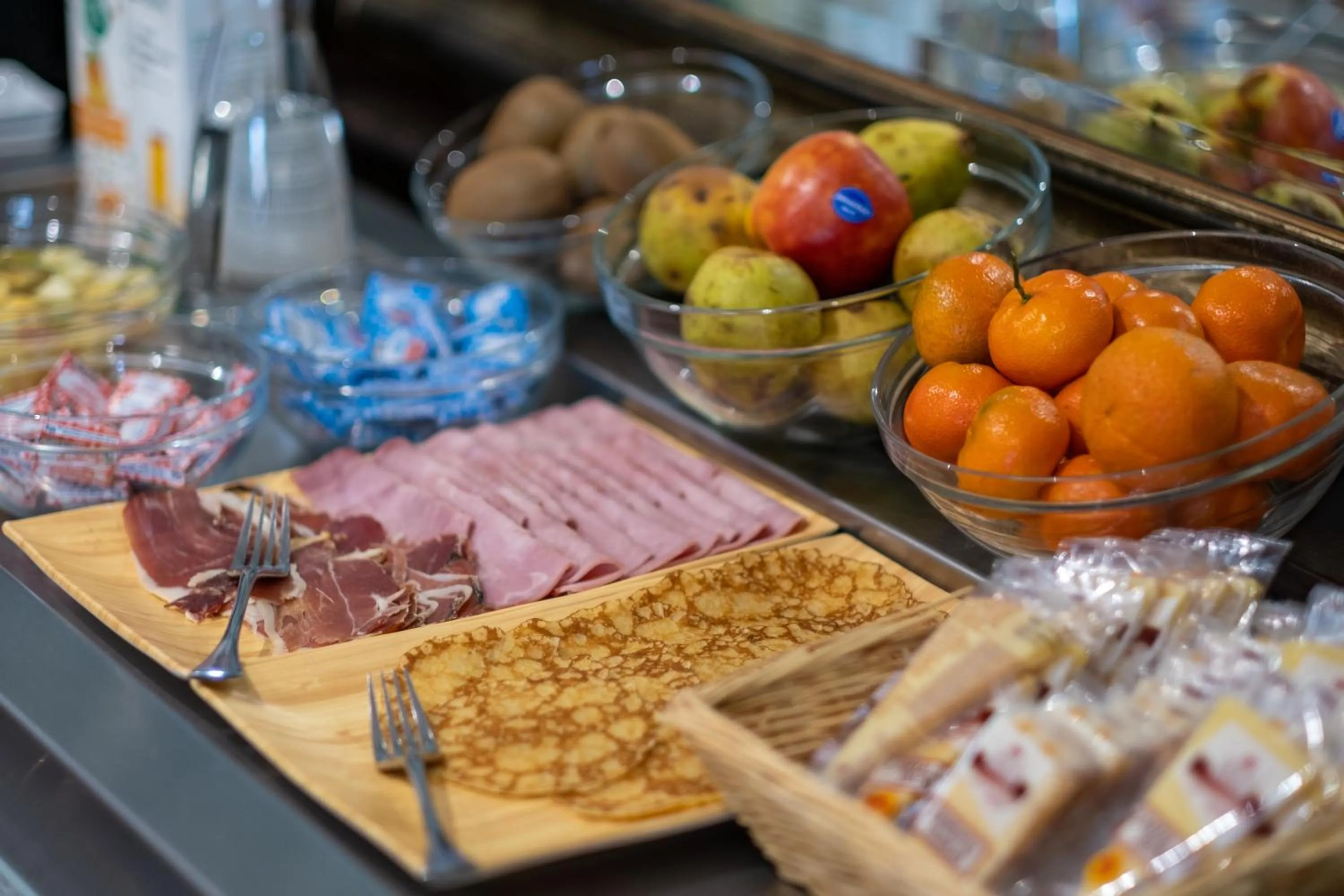 Food and drinks in Logis - Hotel Restaurant La Sapinière