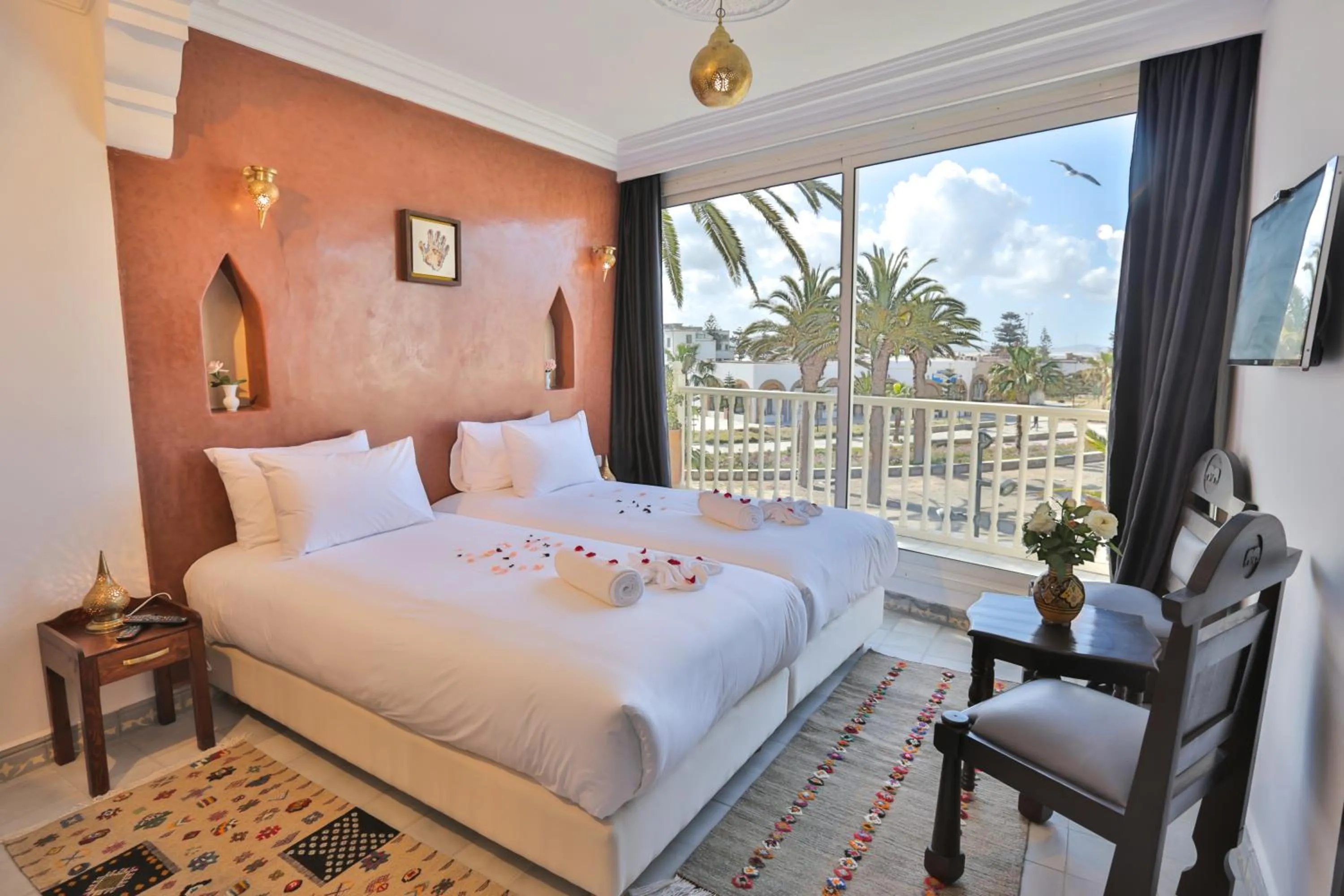 Bedroom, Bed in Riad Diamant Blanc