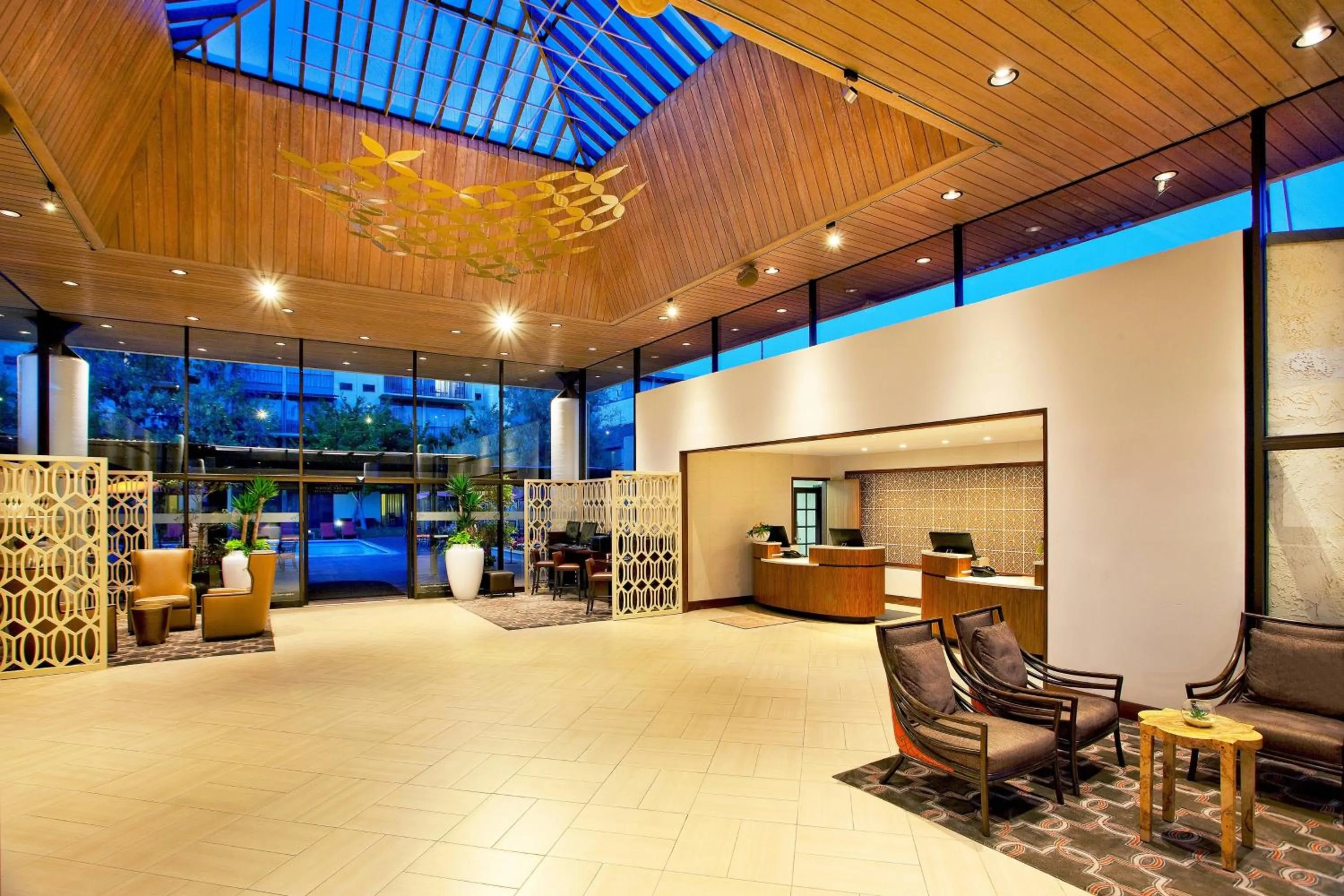 Lobby or reception in Sheraton Palo Alto Hotel