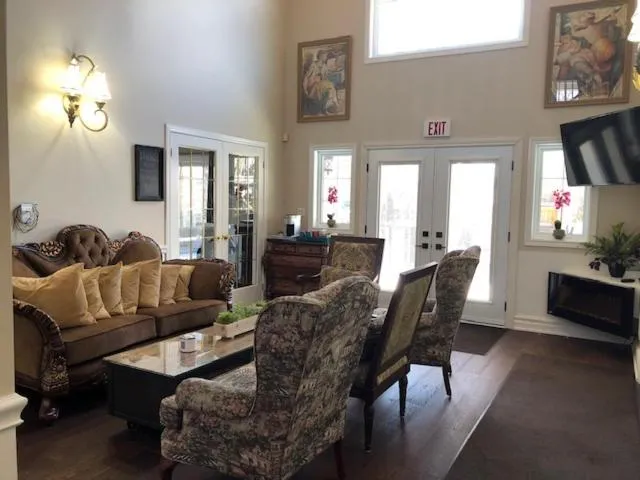 Seating area in Casa Blanca Boutique Bed & Breakfast