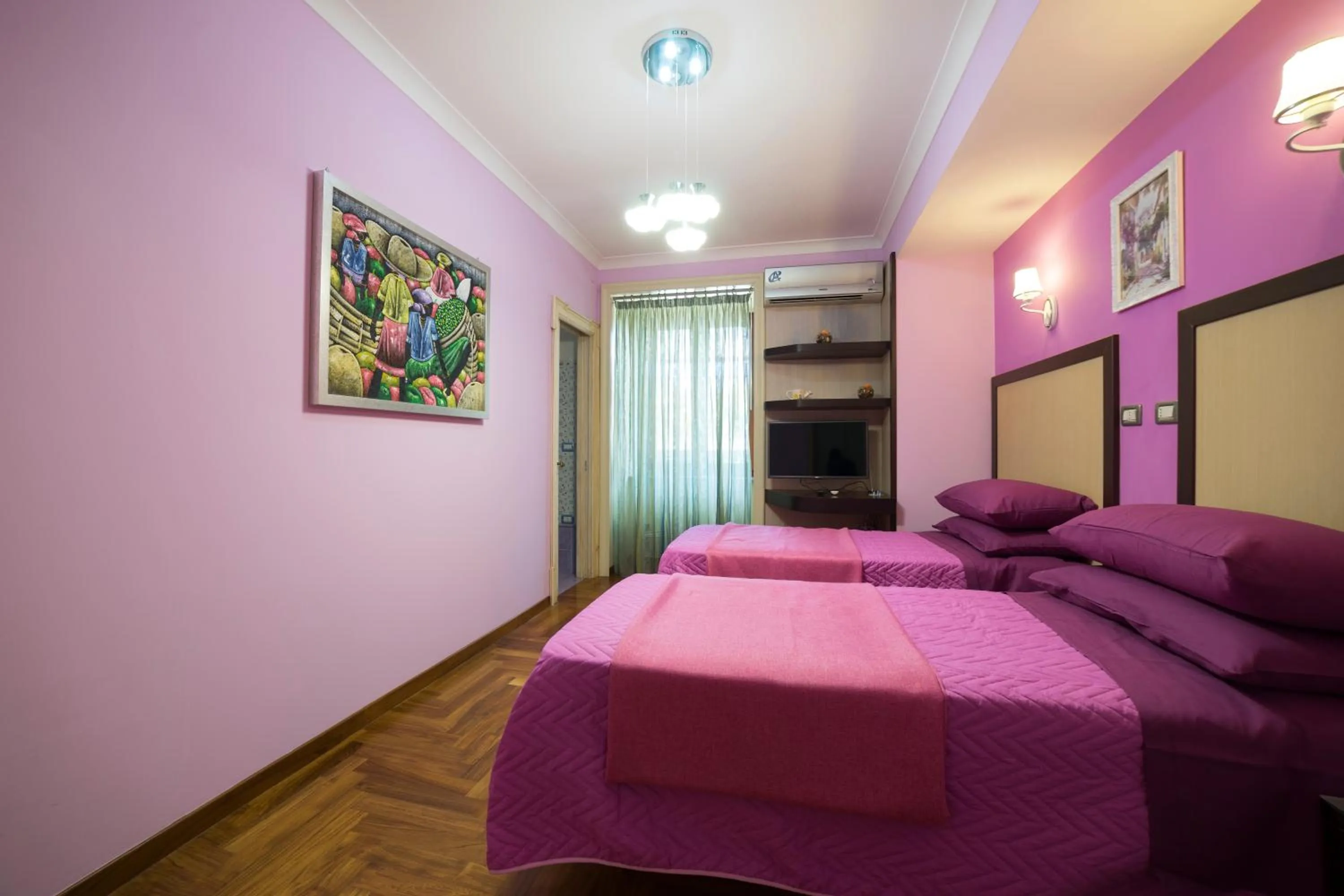 Bed in B&B 'O Sole Mio!