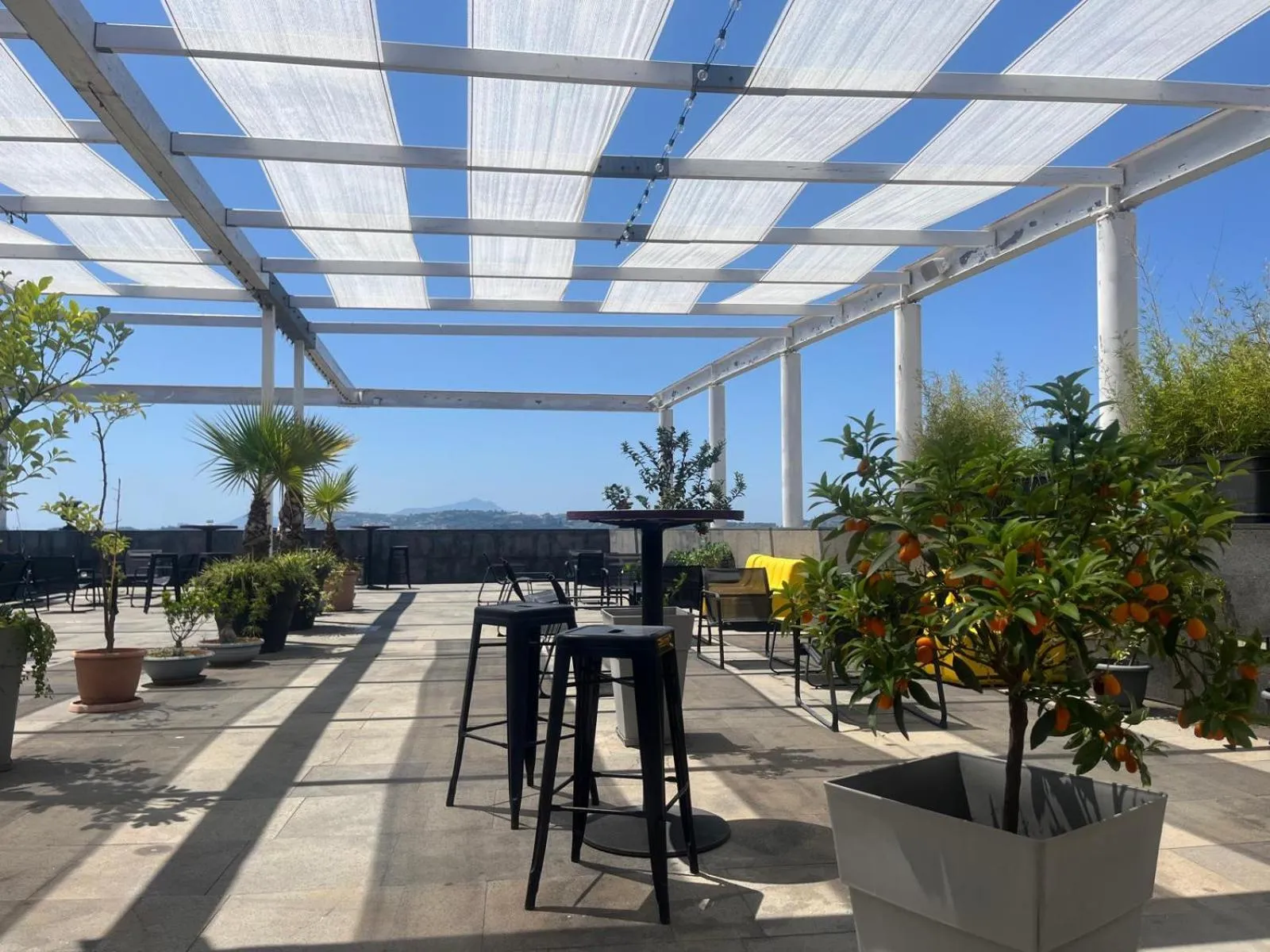Balcony/Terrace in Hotel Terme Neronensis