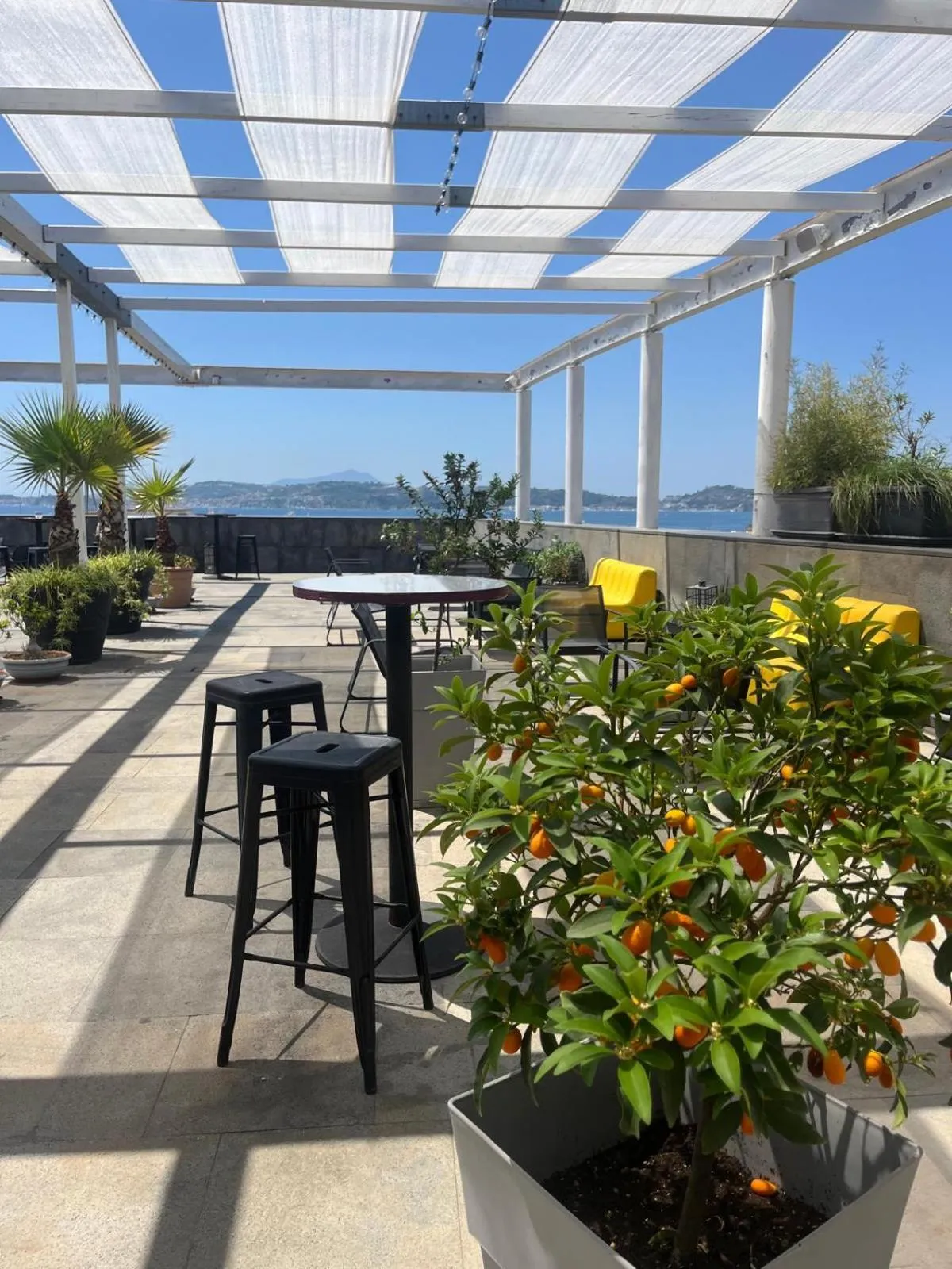 Balcony/Terrace in Hotel Terme Neronensis