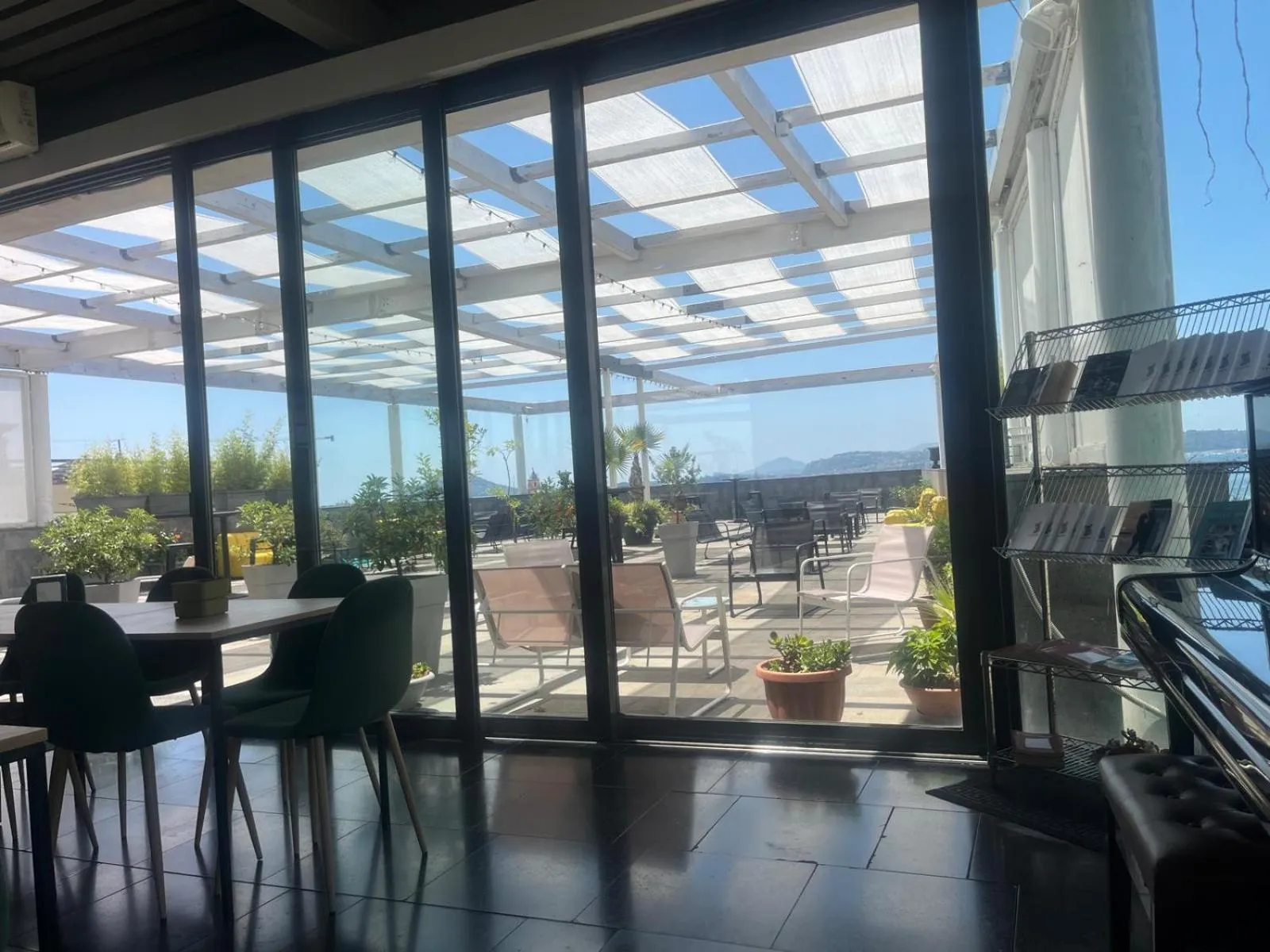 Balcony/Terrace in Hotel Terme Neronensis