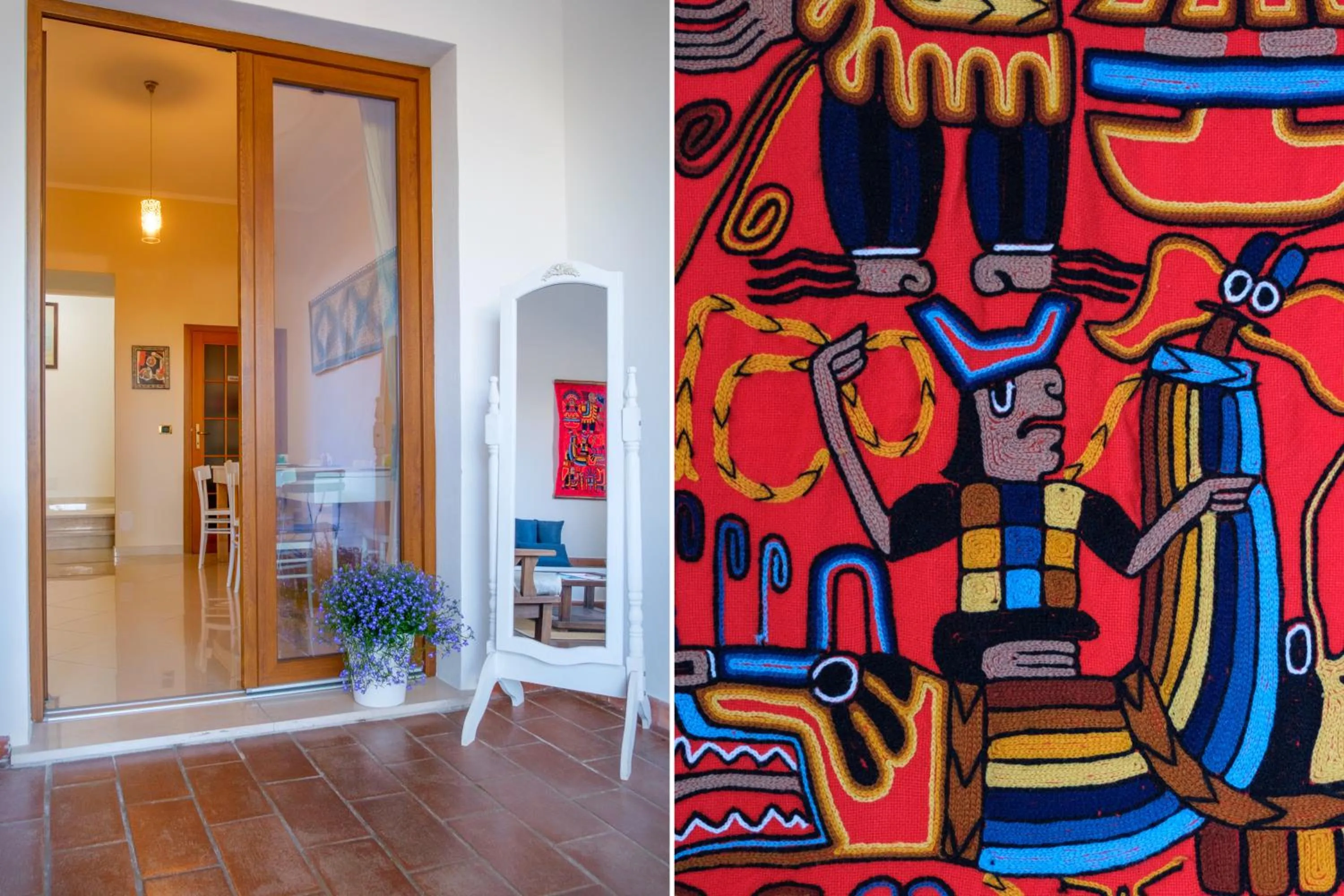 Patio in B&B Artemisia