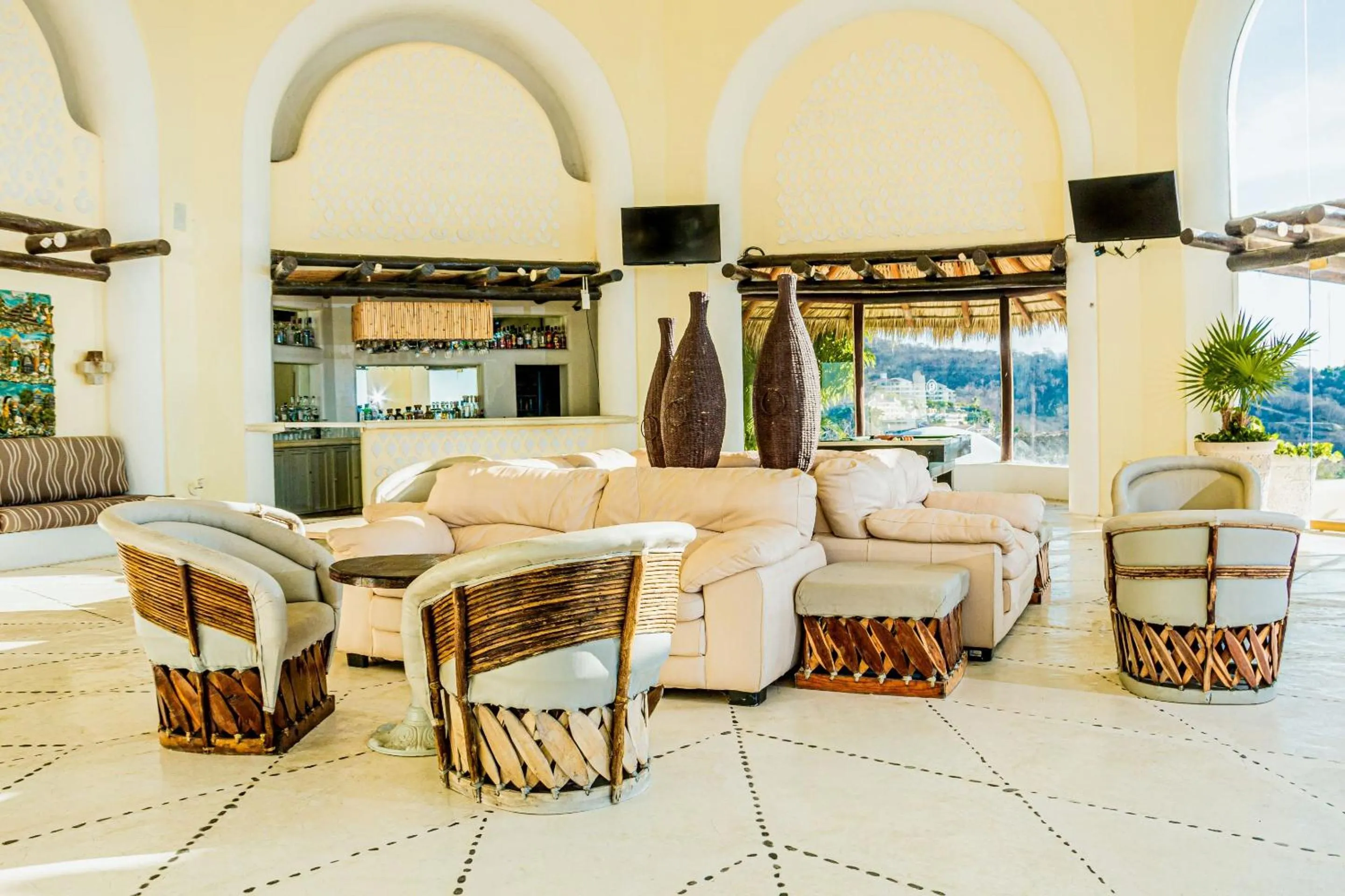 Lobby or reception in Quinta Real Huatulco